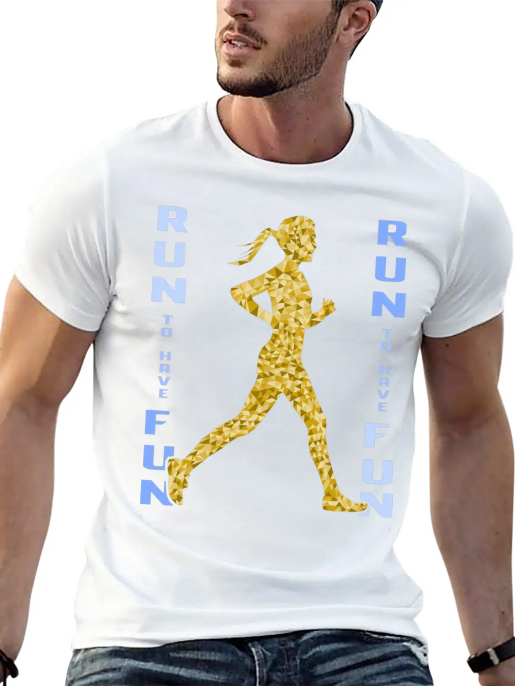 Run To Have Fun | Runners Running Gift Classic Fit Graphic Tee For Daily Comfort – Unisex Cotton Shirt
