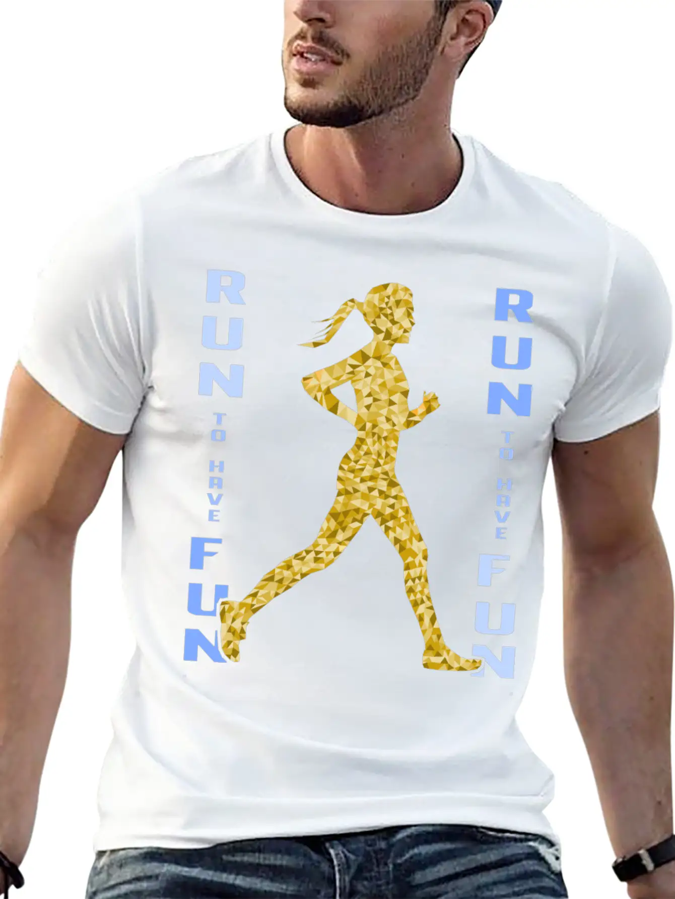 Run To Have Fun | Runners Running Gift Classic Fit Graphic Tee For Daily Comfort – Unisex Cotton Shirt