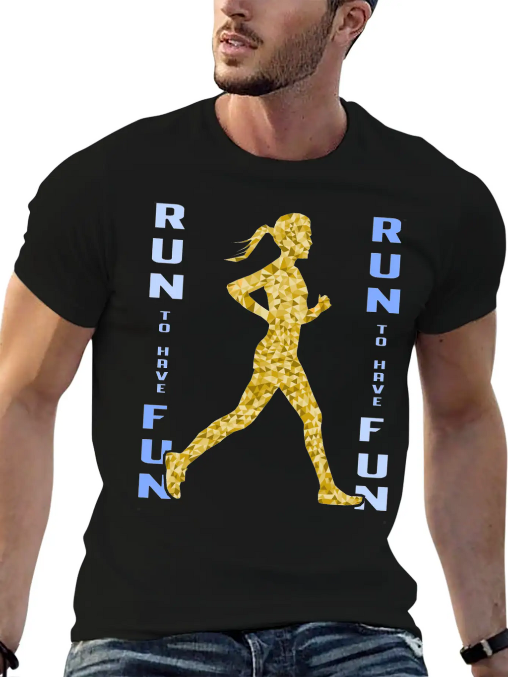 Run To Have Fun | Runners Running Gift Classic Fit Graphic Tee For Daily Comfort – Unisex Cotton Shirt