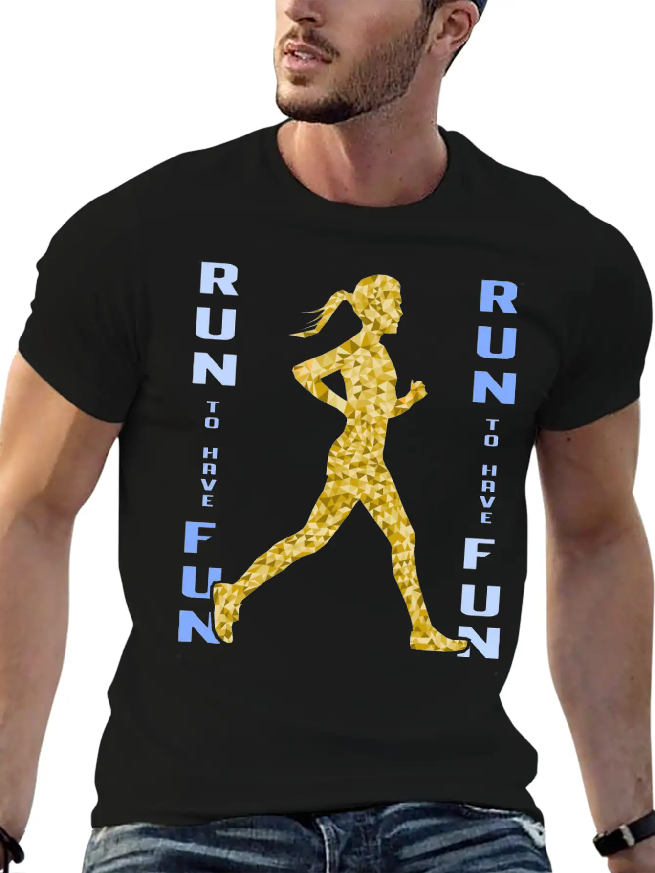 Run To Have Fun | Runners Running Gift Classic Fit Graphic Tee For Daily Comfort – Unisex Cotton Shirt