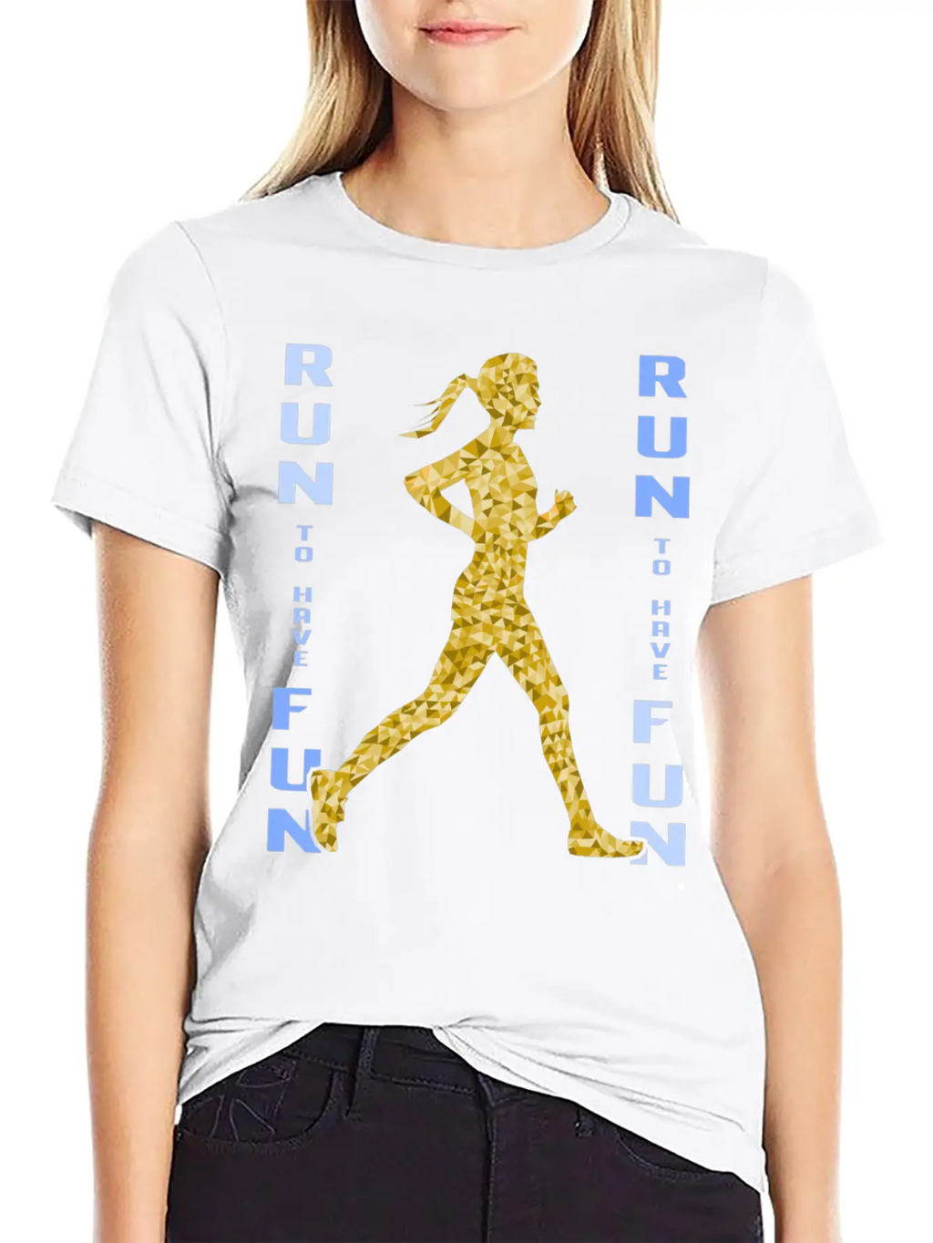 Run To Have Fun | Runners Running Gift Classic Fit Graphic Tee For Daily Comfort – Unisex Cotton Shirt