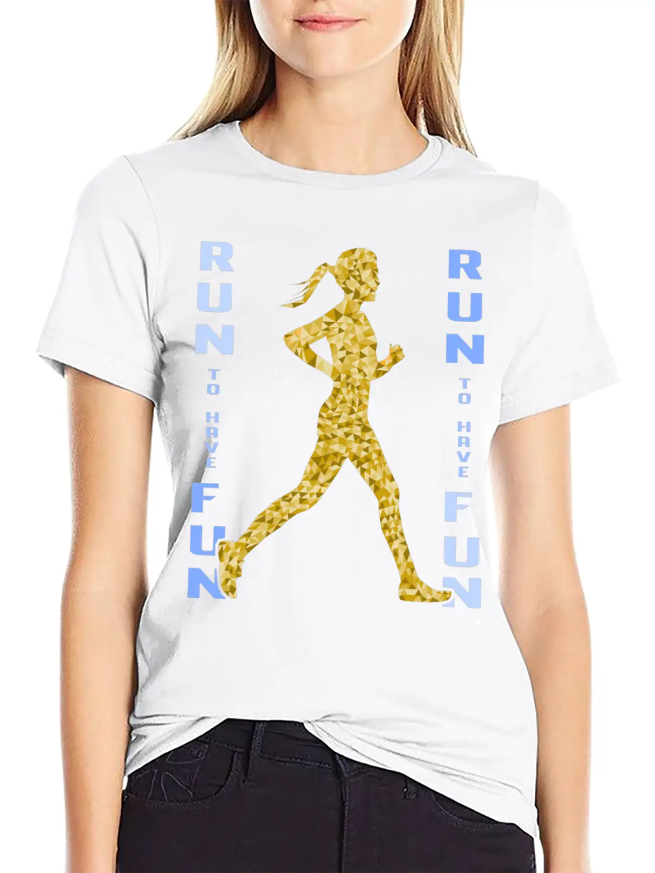 Run To Have Fun | Runners Running Gift Classic Fit Graphic Tee For Daily Comfort – Unisex Cotton Shirt