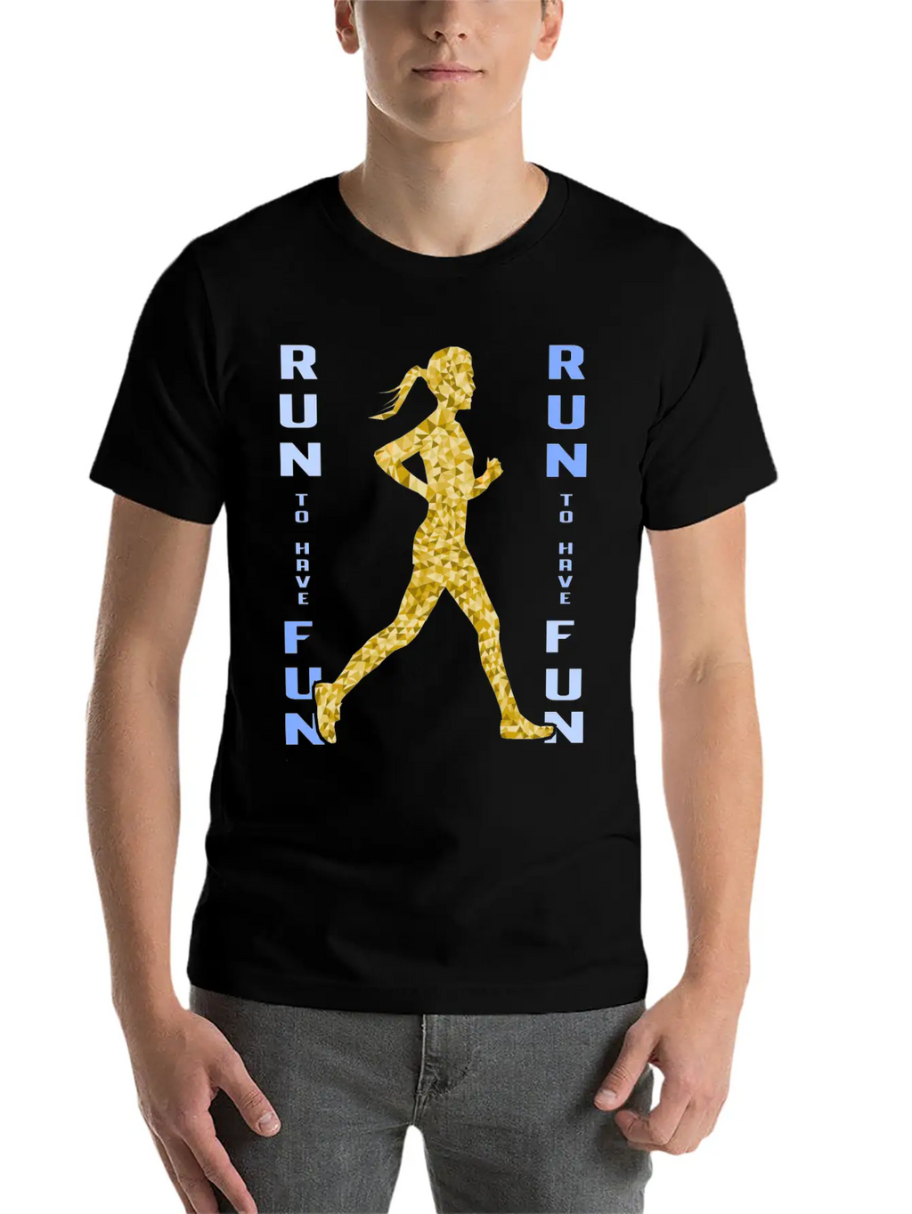 Run To Have Fun | Runners Running Gift Classic Fit Graphic Tee For Daily Comfort – Unisex Cotton Shirt