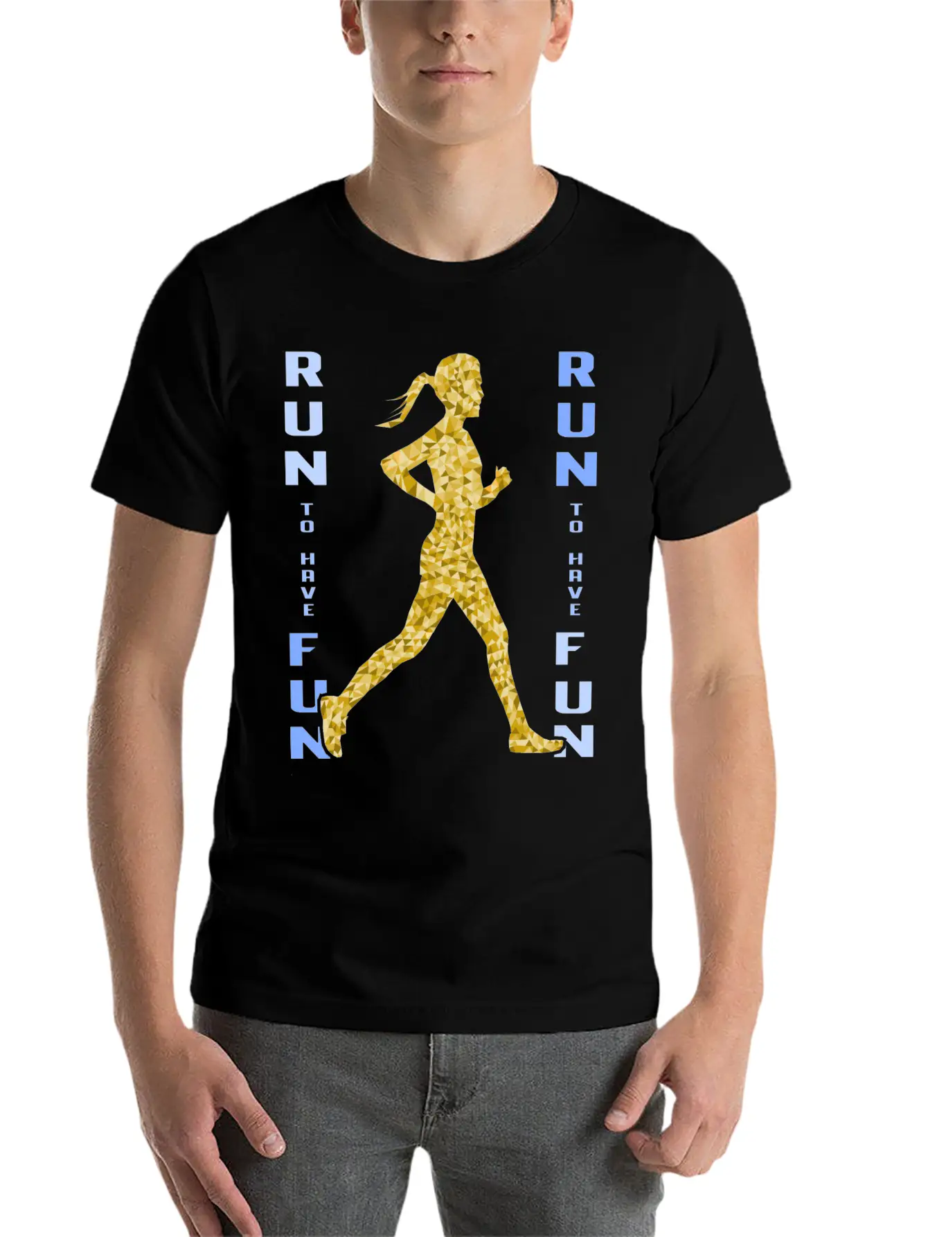 Run To Have Fun | Runners Running Gift Classic Fit Graphic Tee For Daily Comfort – Unisex Cotton Shirt