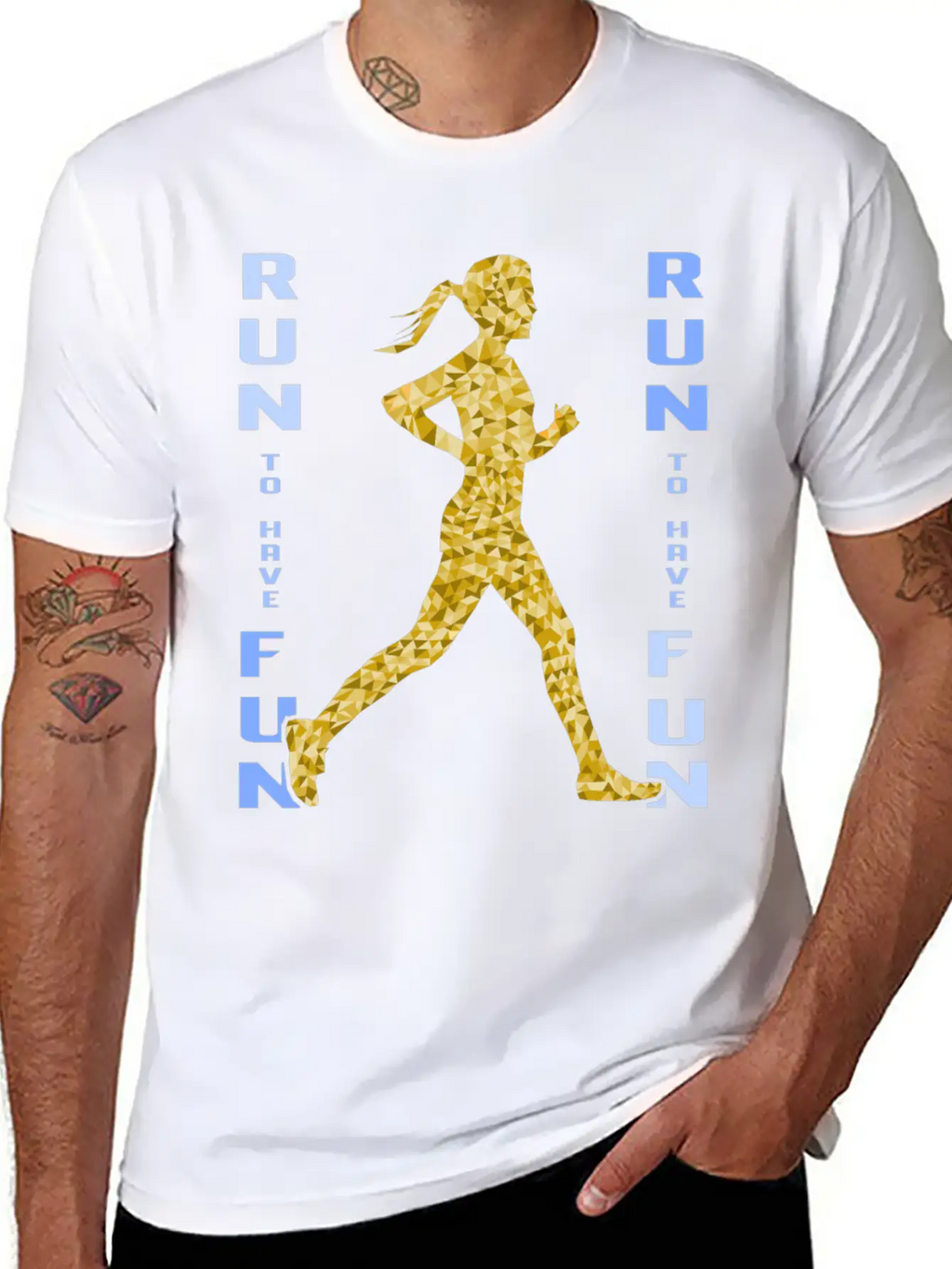 Run To Have Fun | Runners Running Gift Classic Fit Graphic Tee For Daily Comfort – Unisex Cotton Shirt