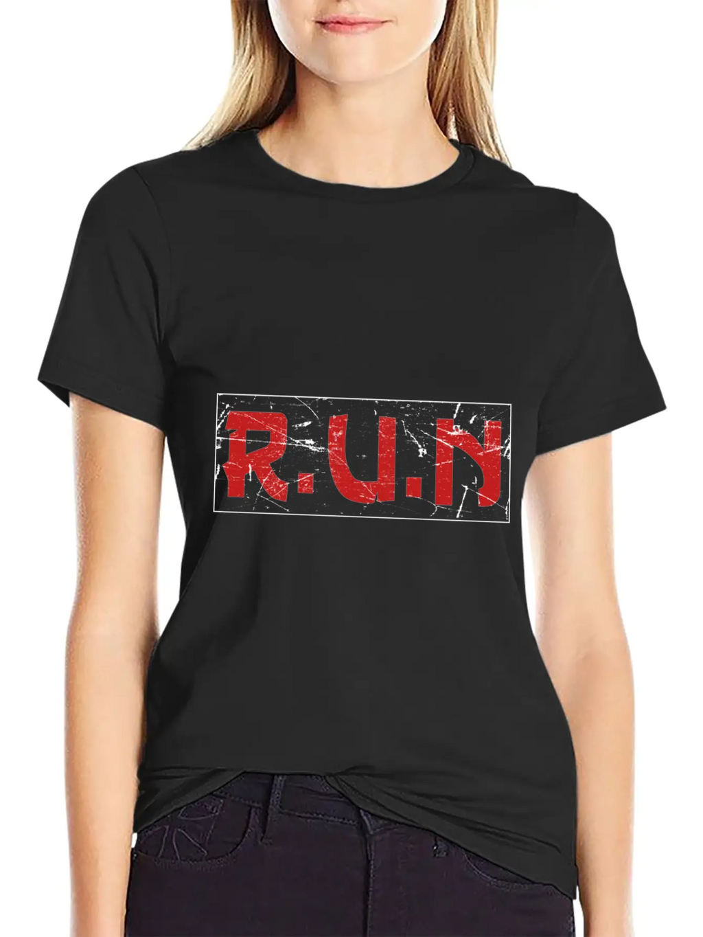 Runner's Run On Marathon Gift Ideas T-Shirts Unisex Short Sleeve Soft Cotton T-Shirt – Casual Everyday Wear