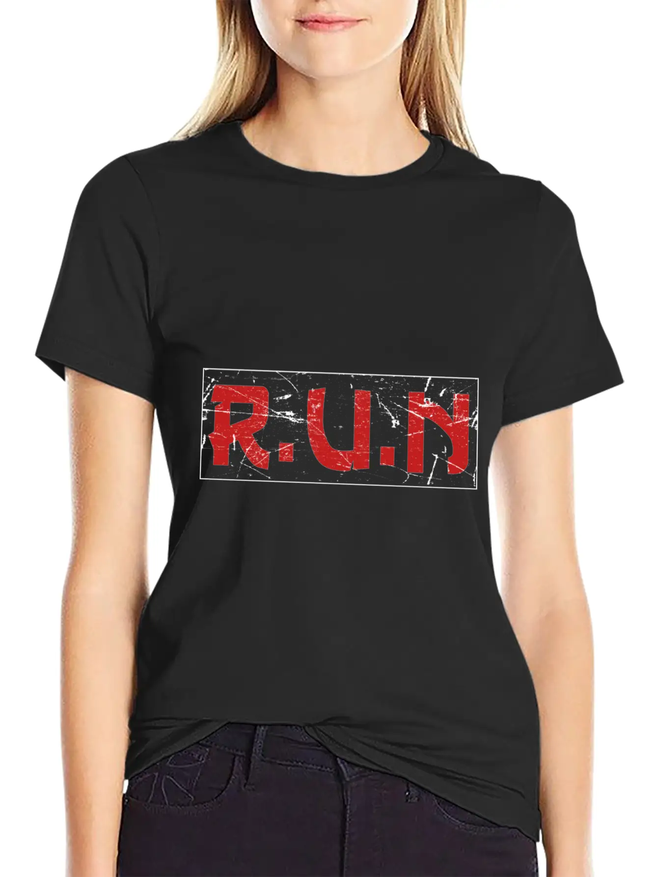Runner's Run On Marathon Gift Ideas T-Shirts Unisex Short Sleeve Soft Cotton T-Shirt – Casual Everyday Wear