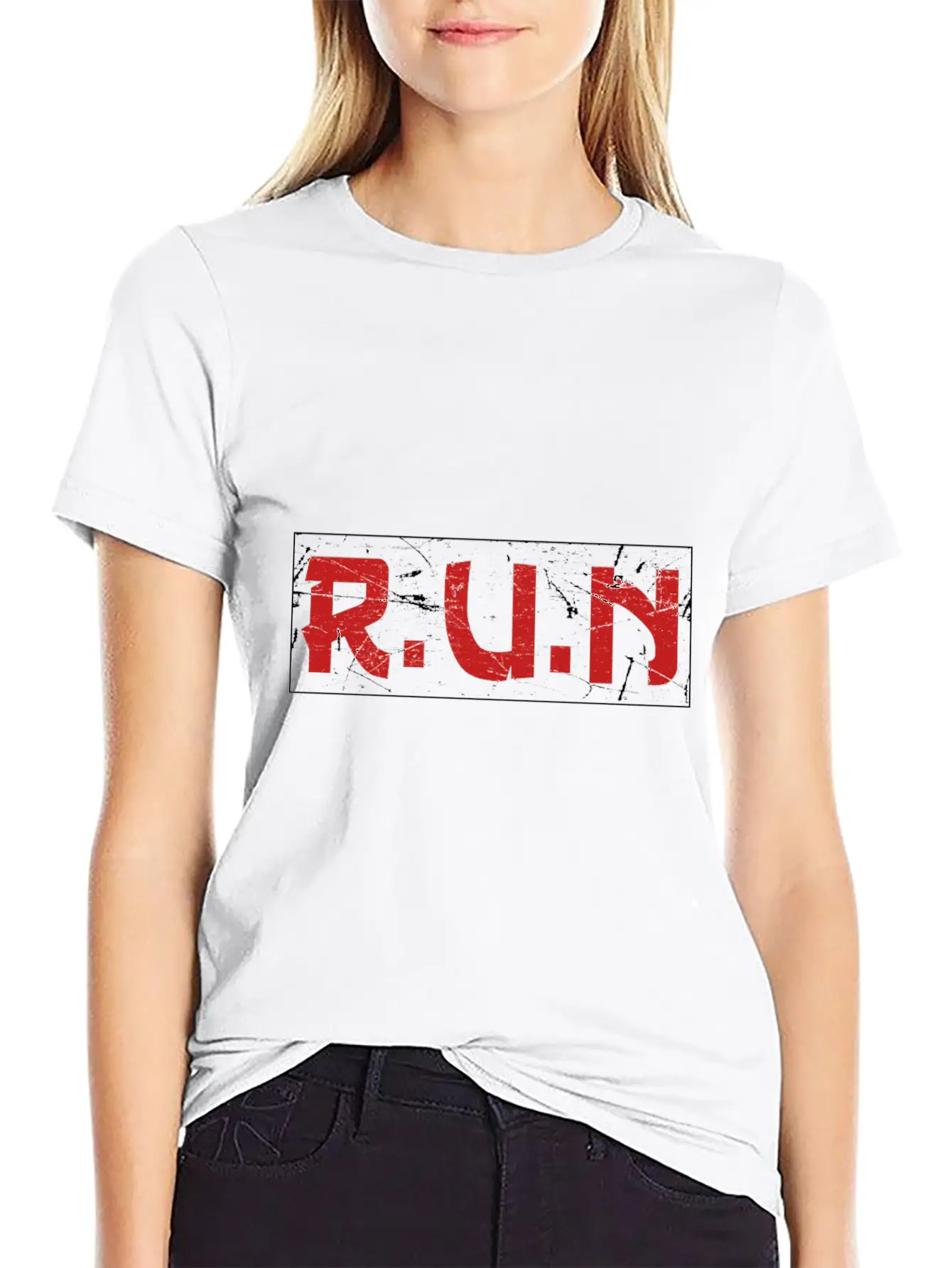 Runner's Run On Marathon Gift Ideas T-Shirts Unisex Short Sleeve Soft Cotton T-Shirt – Casual Everyday Wear