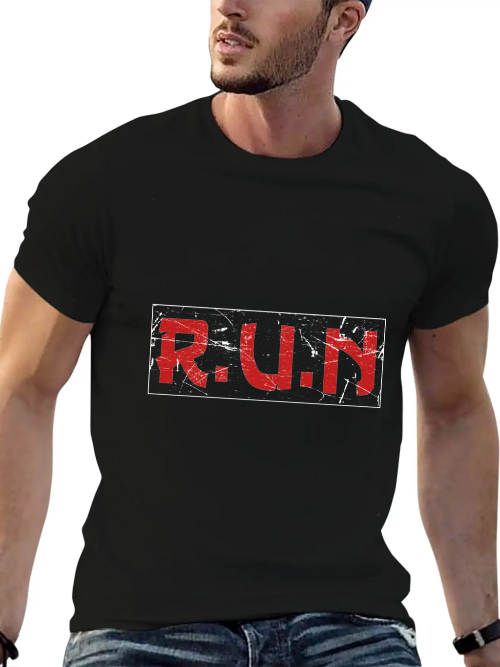 Runner's Run On Marathon Gift Ideas T-Shirts Unisex Short Sleeve Soft Cotton T-Shirt – Casual Everyday Wear