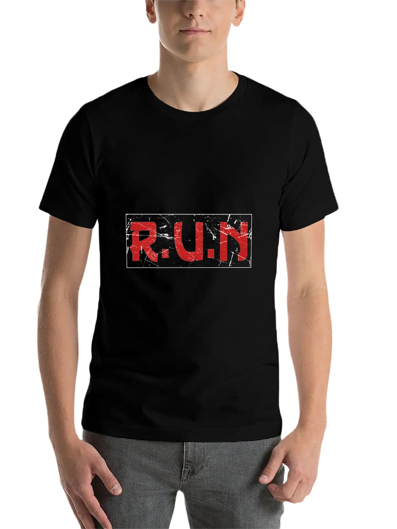 Runner's Run On Marathon Gift Ideas T-Shirts Unisex Short Sleeve Soft Cotton T-Shirt – Casual Everyday Wear