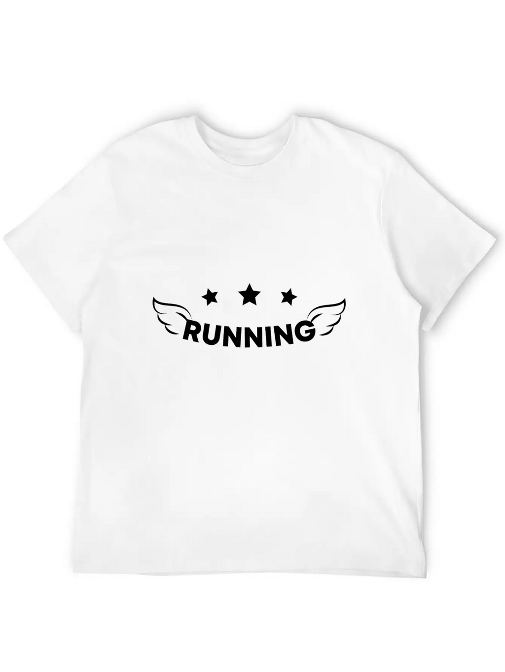 RUNNING Essential Cotton Tee For Daily Outfits – Unisex Style