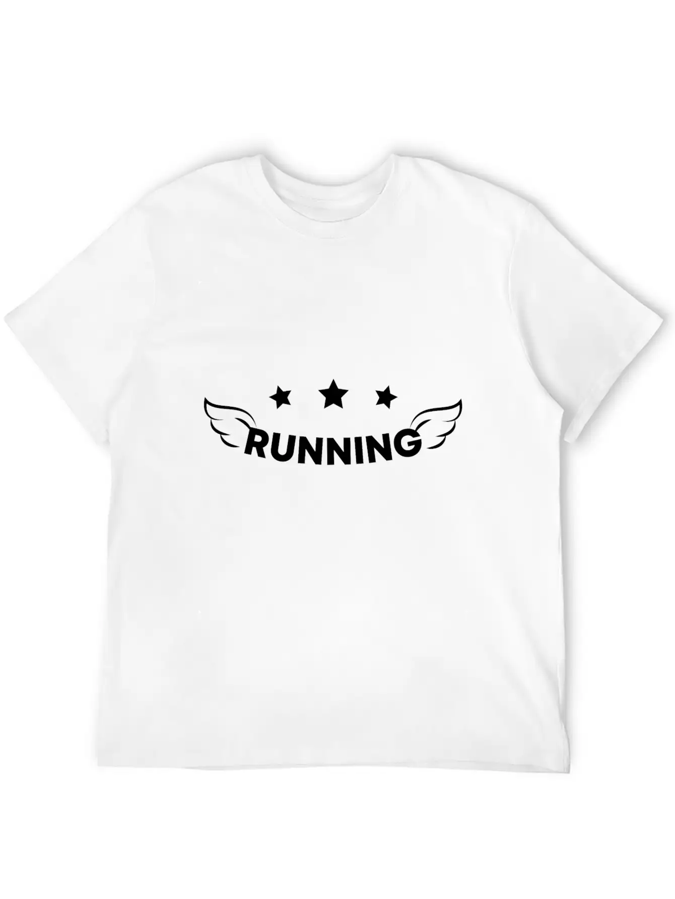 RUNNING Essential Cotton Tee For Daily Outfits – Unisex Style