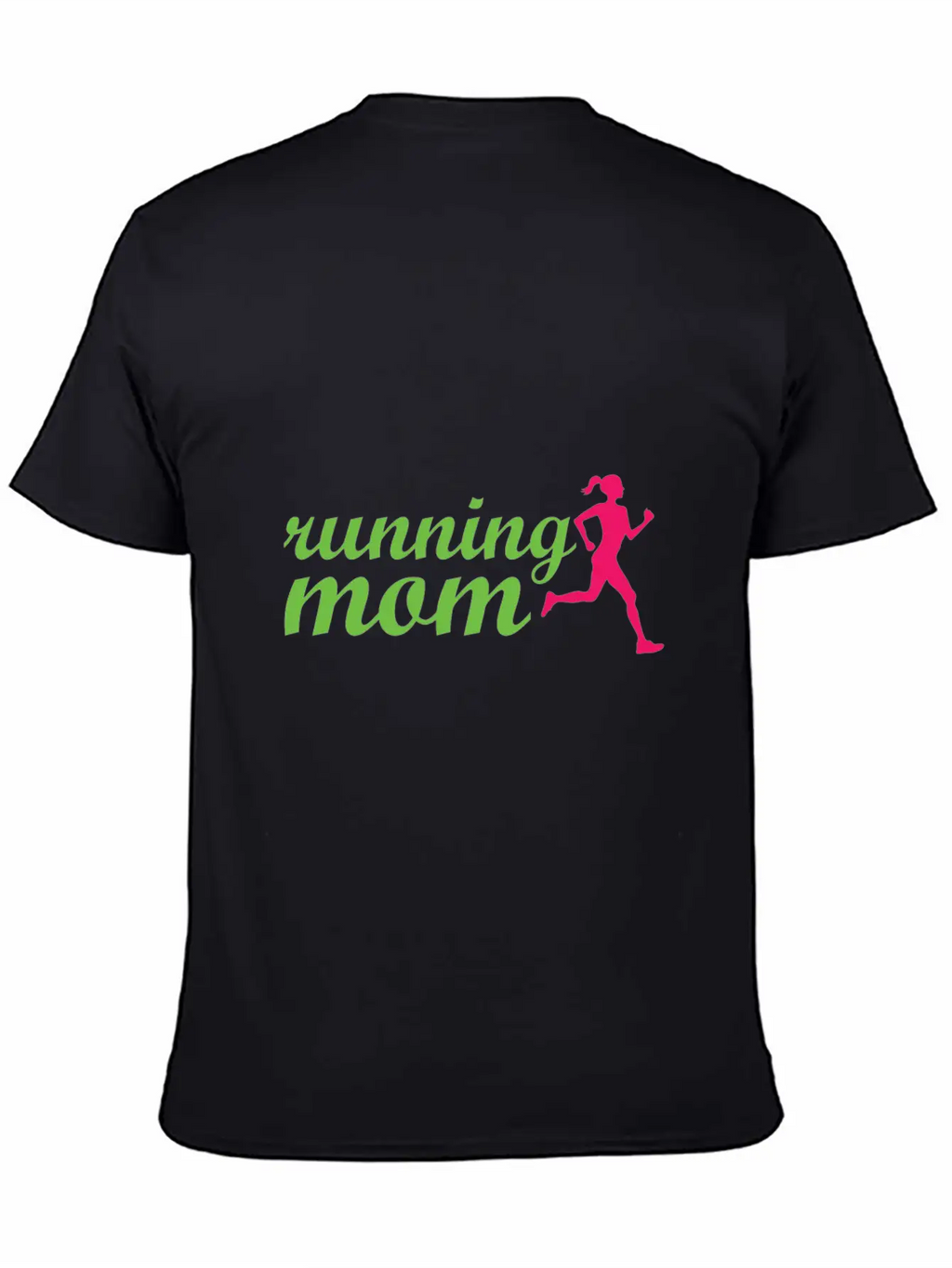 Running Mom Casual Graphic T-Shirt – Simple And Comfortable Daily Wear
