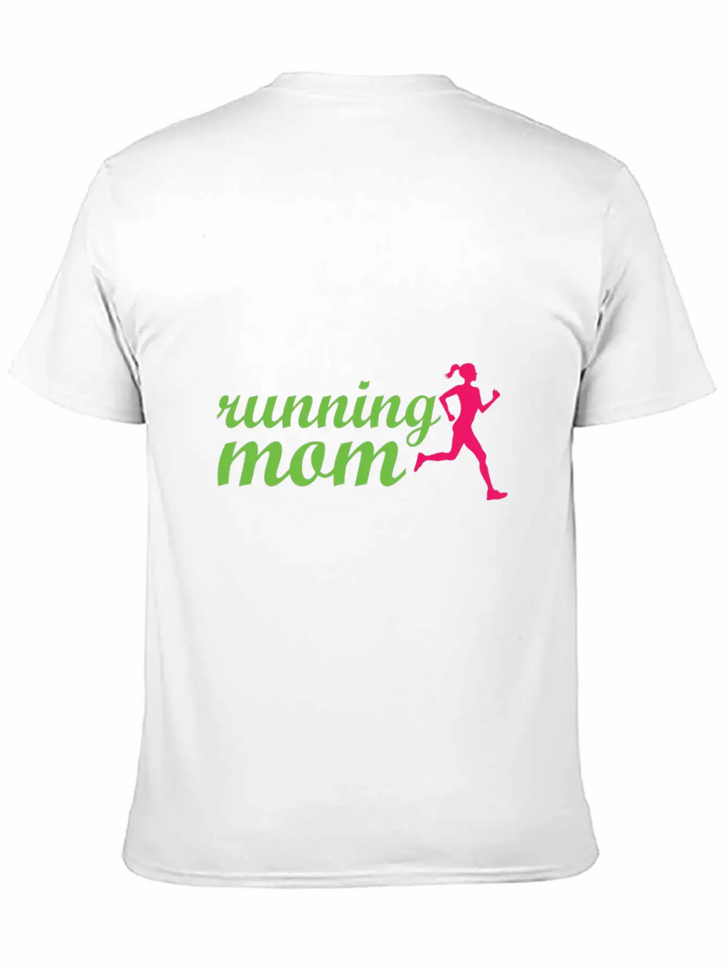 Running Mom Casual Graphic T-Shirt – Simple And Comfortable Daily Wear