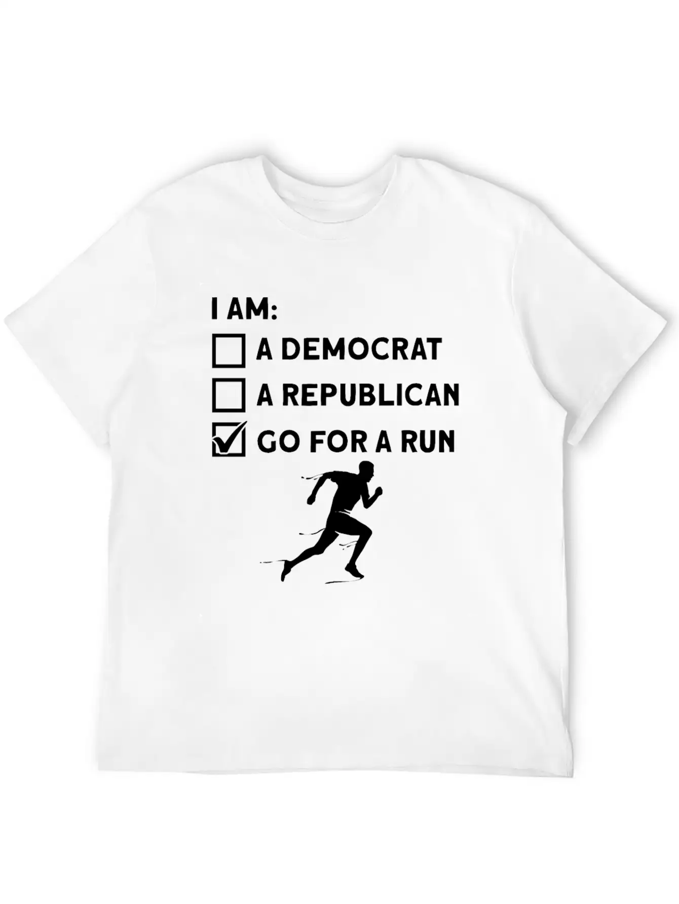 Running Runner Run Sports Unisex Short Sleeve Soft Cotton T-Shirt – Casual Everyday Wear