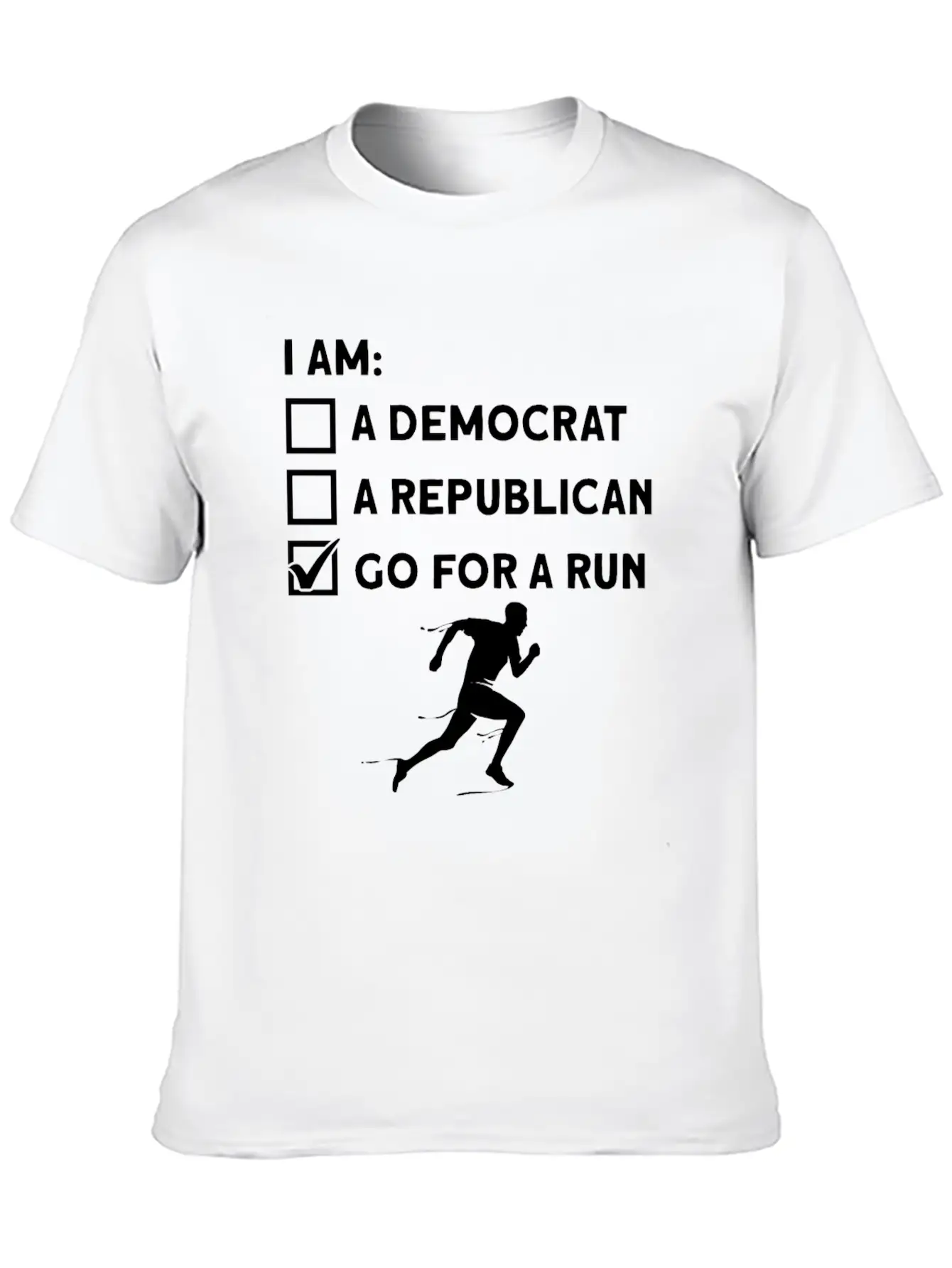 Running Runner Run Sports Unisex Short Sleeve Soft Cotton T-Shirt – Casual Everyday Wear