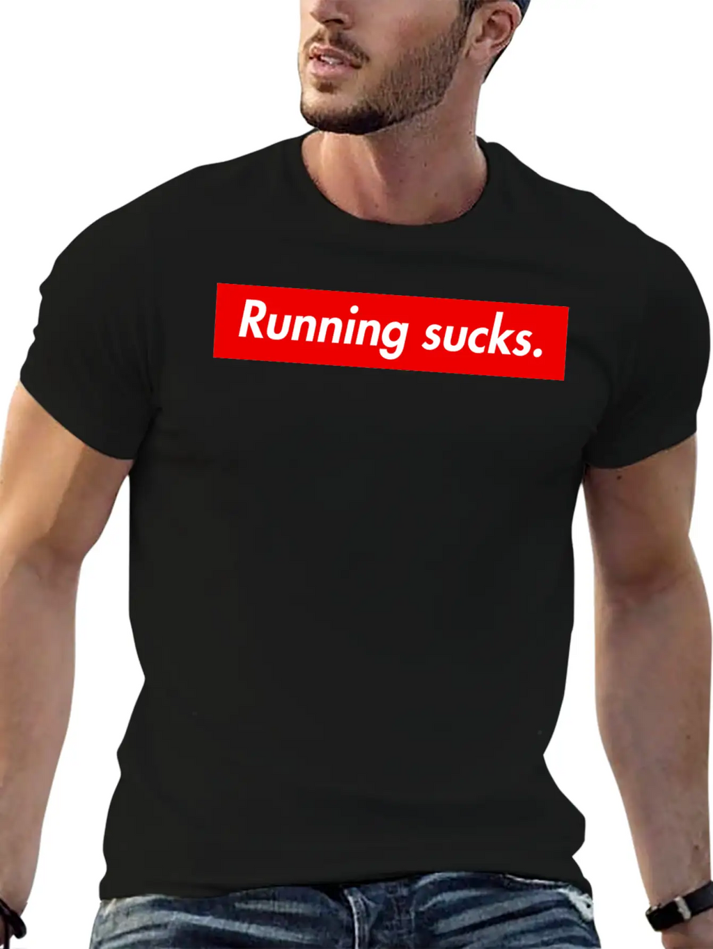 Running Sucks. Unisex Casual T-Shirt – Clean Design For Daily Comfort