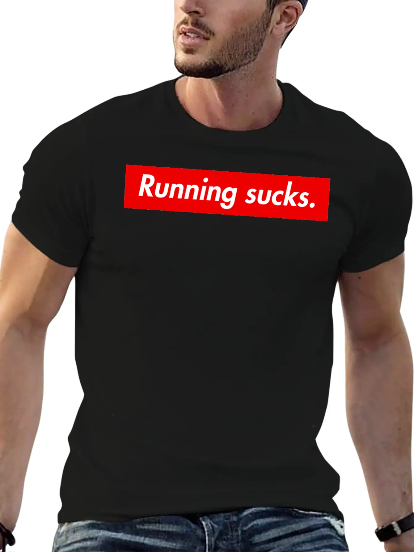 Running Sucks. Unisex Casual T-Shirt – Clean Design For Daily Comfort