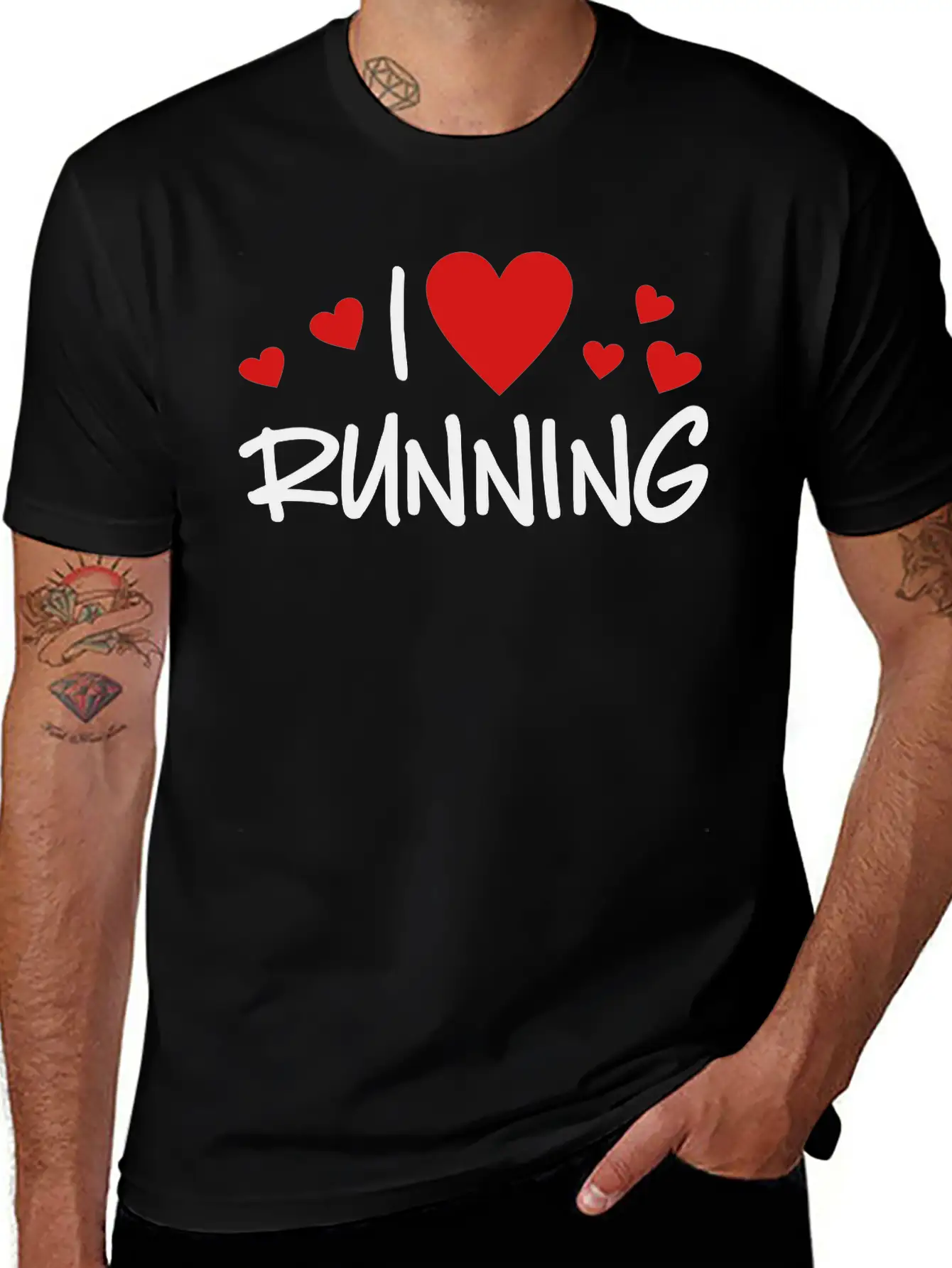 Running Unisex Short Sleeve Soft Cotton T-Shirt – Casual Everyday Wear