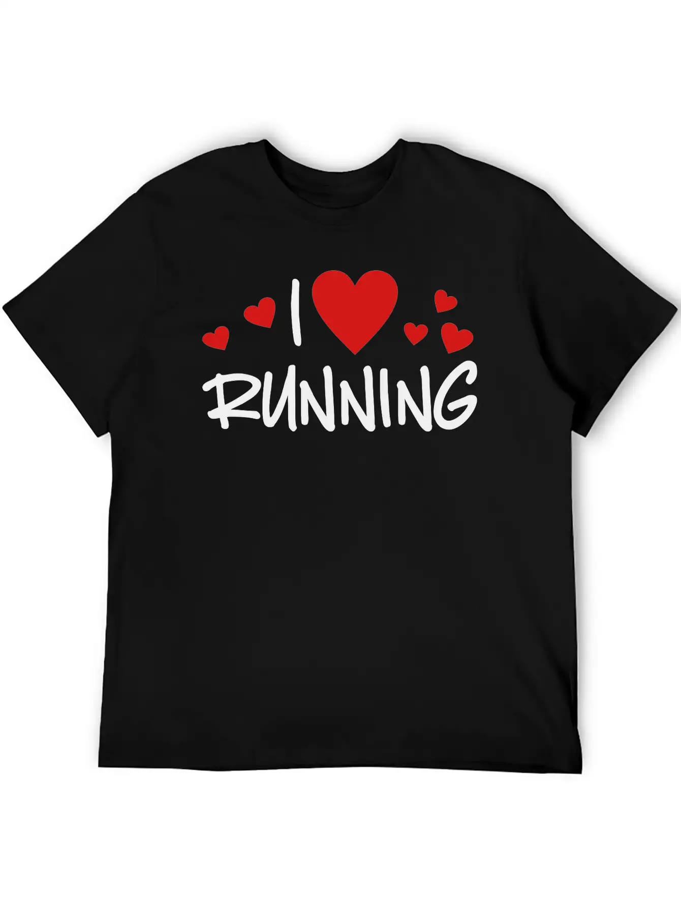 Running Unisex Short Sleeve Soft Cotton T-Shirt – Casual Everyday Wear