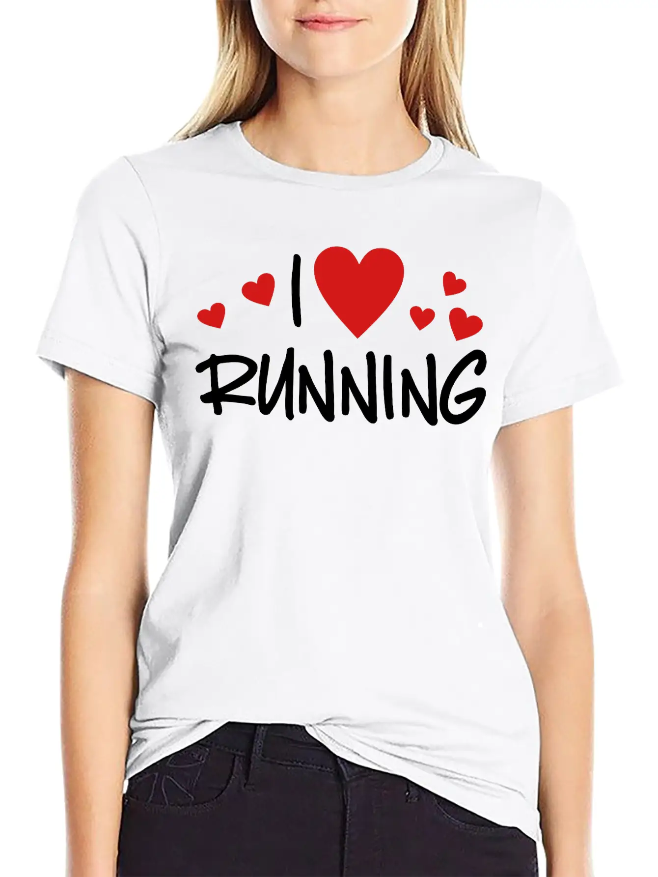 Running Unisex Short Sleeve Soft Cotton T-Shirt – Casual Everyday Wear