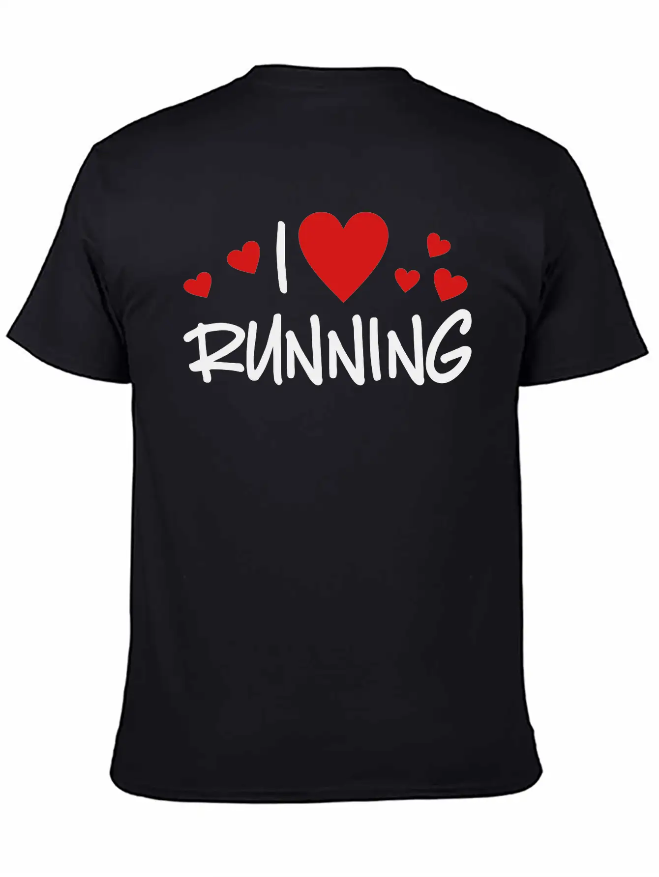 Running Unisex Short Sleeve Soft Cotton T-Shirt – Casual Everyday Wear