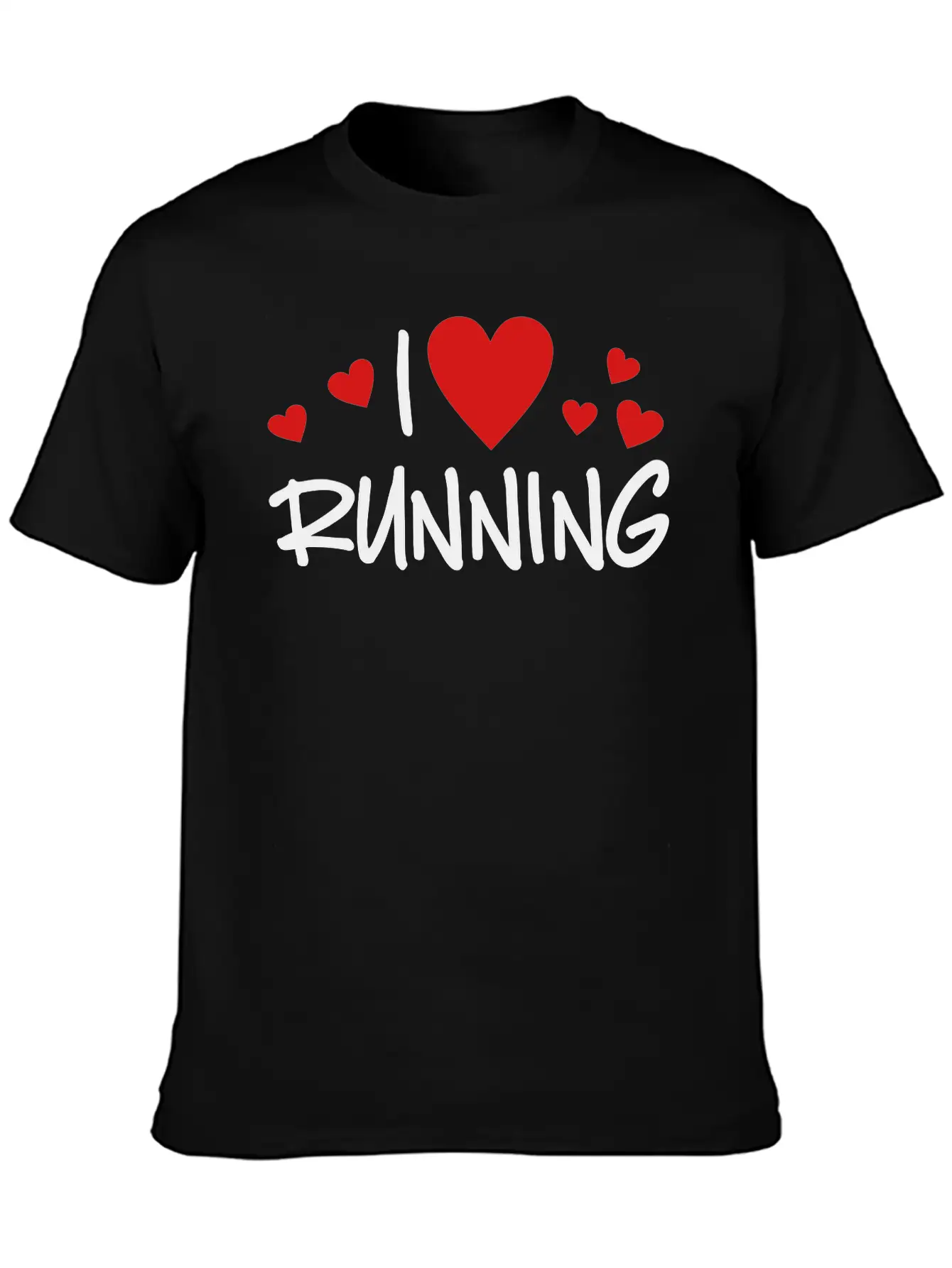 Running Unisex Short Sleeve Soft Cotton T-Shirt – Casual Everyday Wear