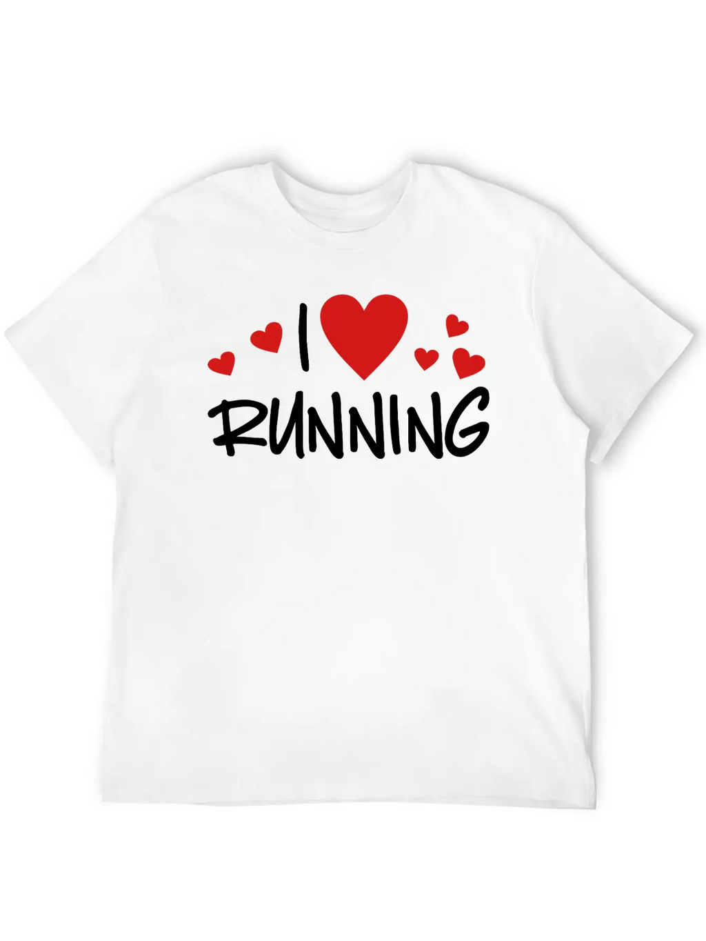 Running Unisex Short Sleeve Soft Cotton T-Shirt – Casual Everyday Wear