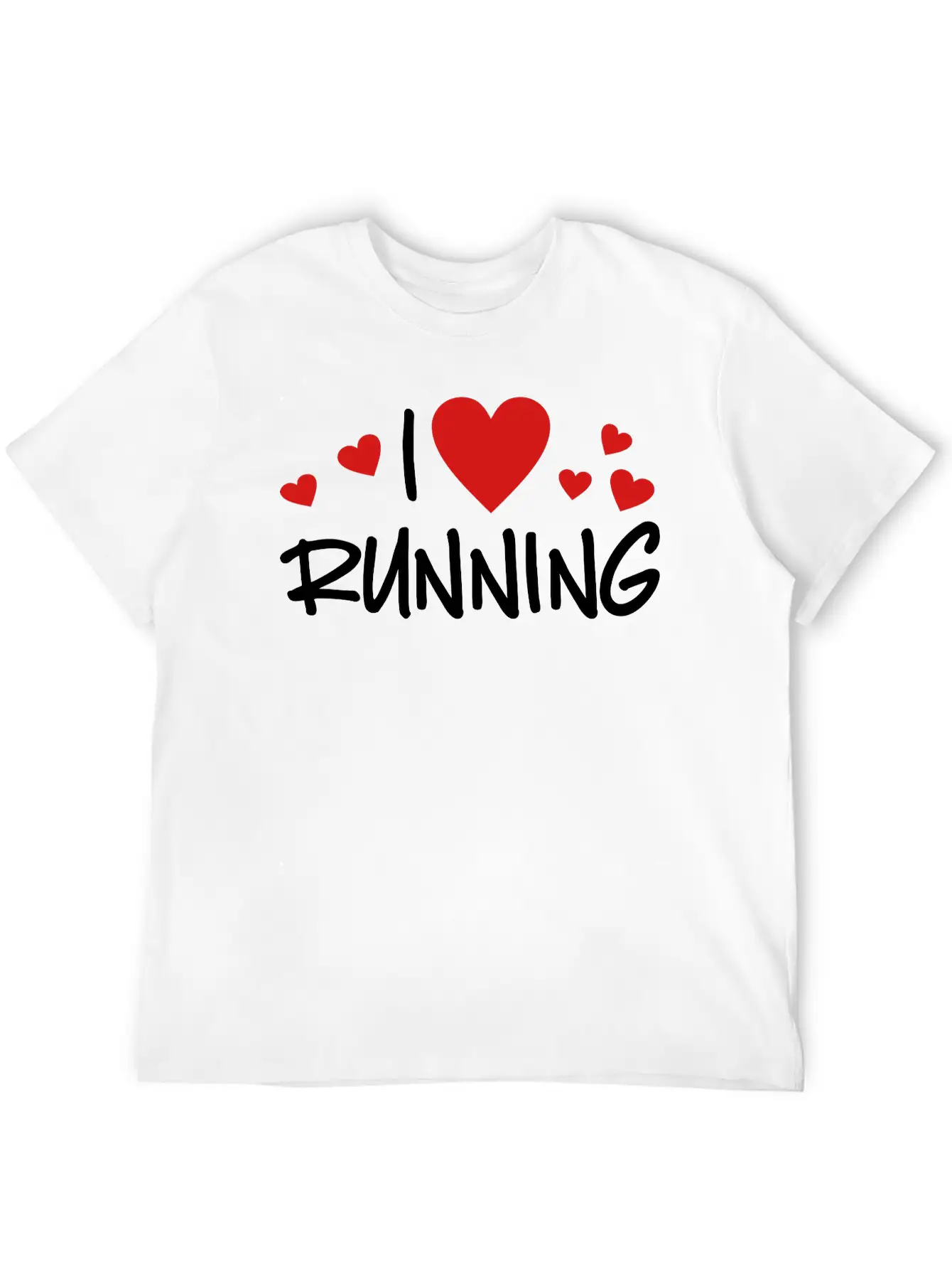 Running Unisex Short Sleeve Soft Cotton T-Shirt – Casual Everyday Wear