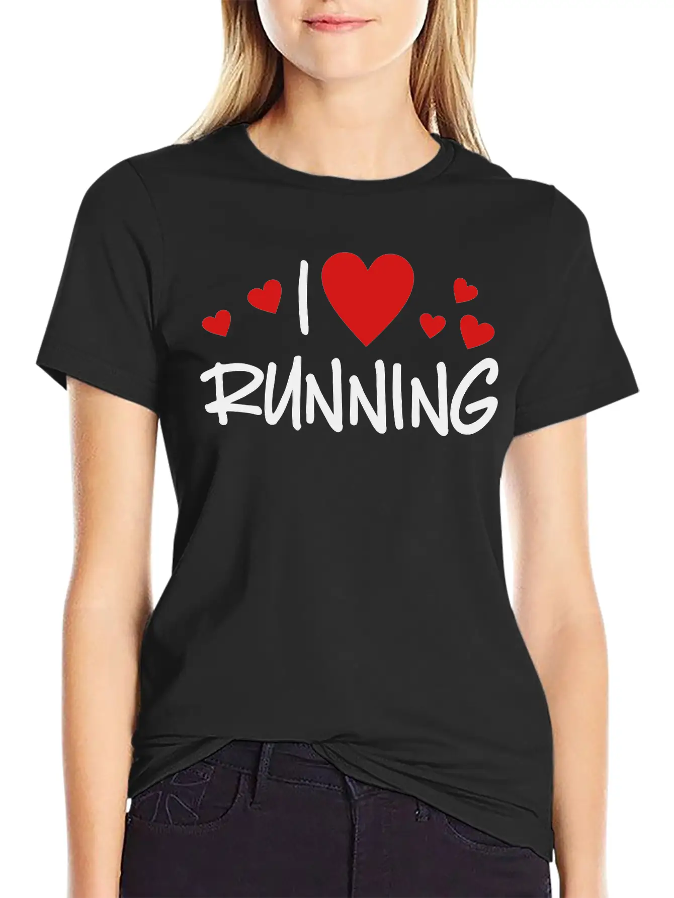 Running Unisex Short Sleeve Soft Cotton T-Shirt – Casual Everyday Wear