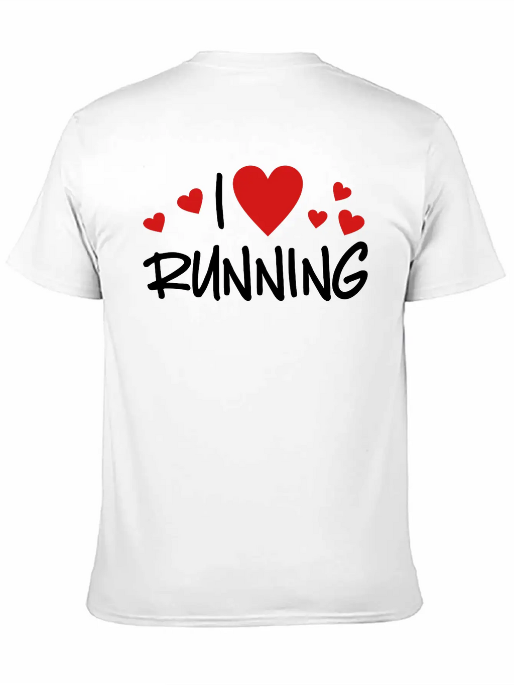 Running Unisex Short Sleeve Soft Cotton T-Shirt – Casual Everyday Wear