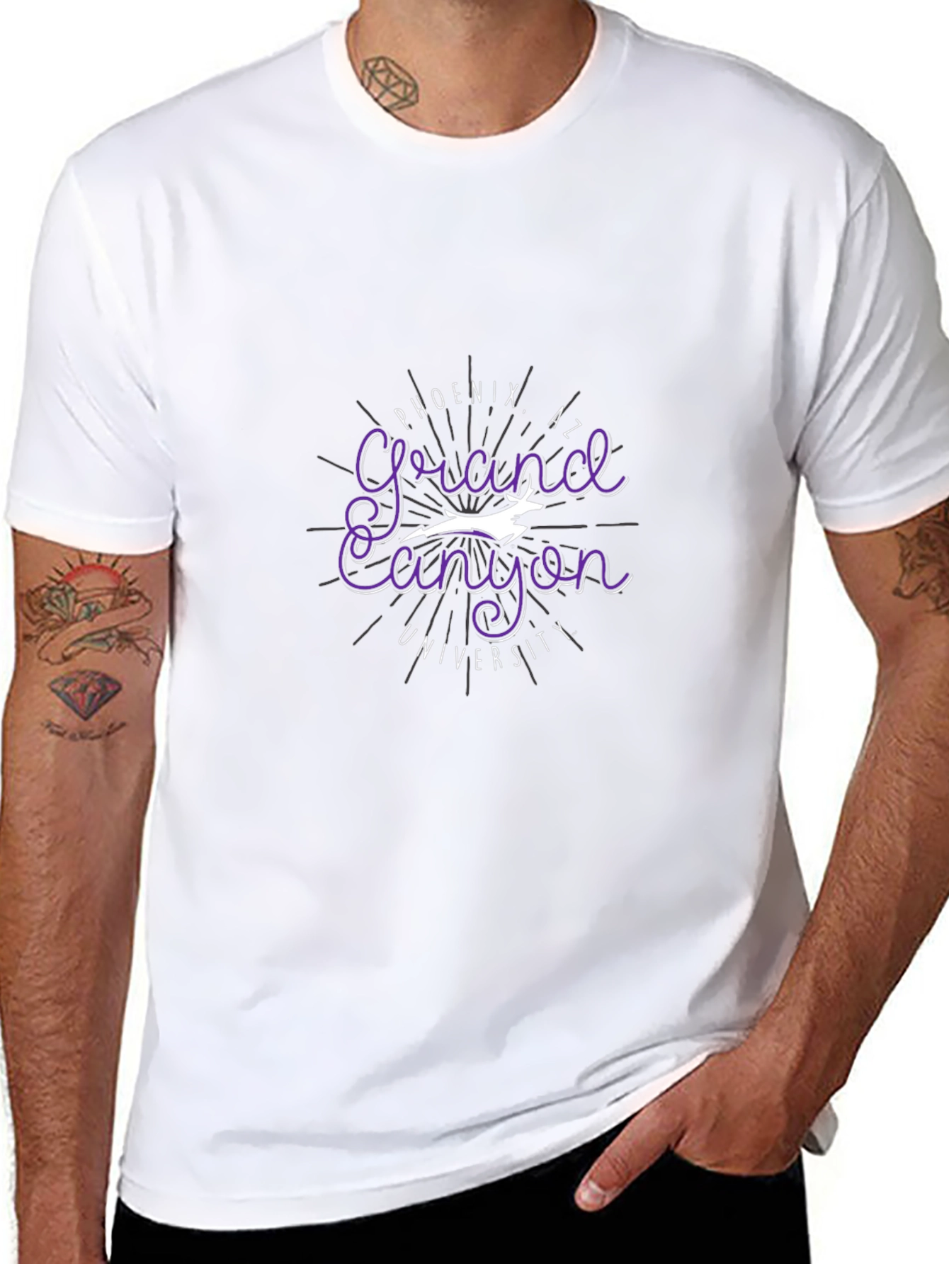 Grand Canyon University Black T-Shirt