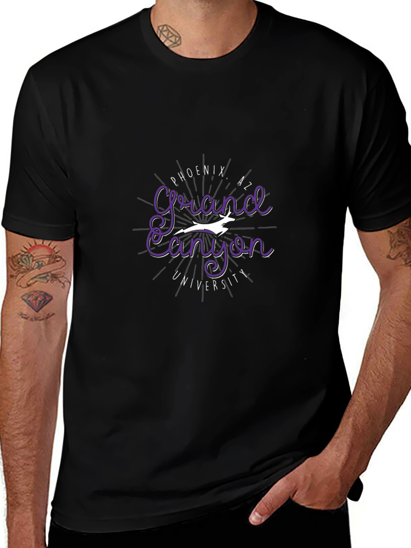 Grand Canyon University Black T-Shirt