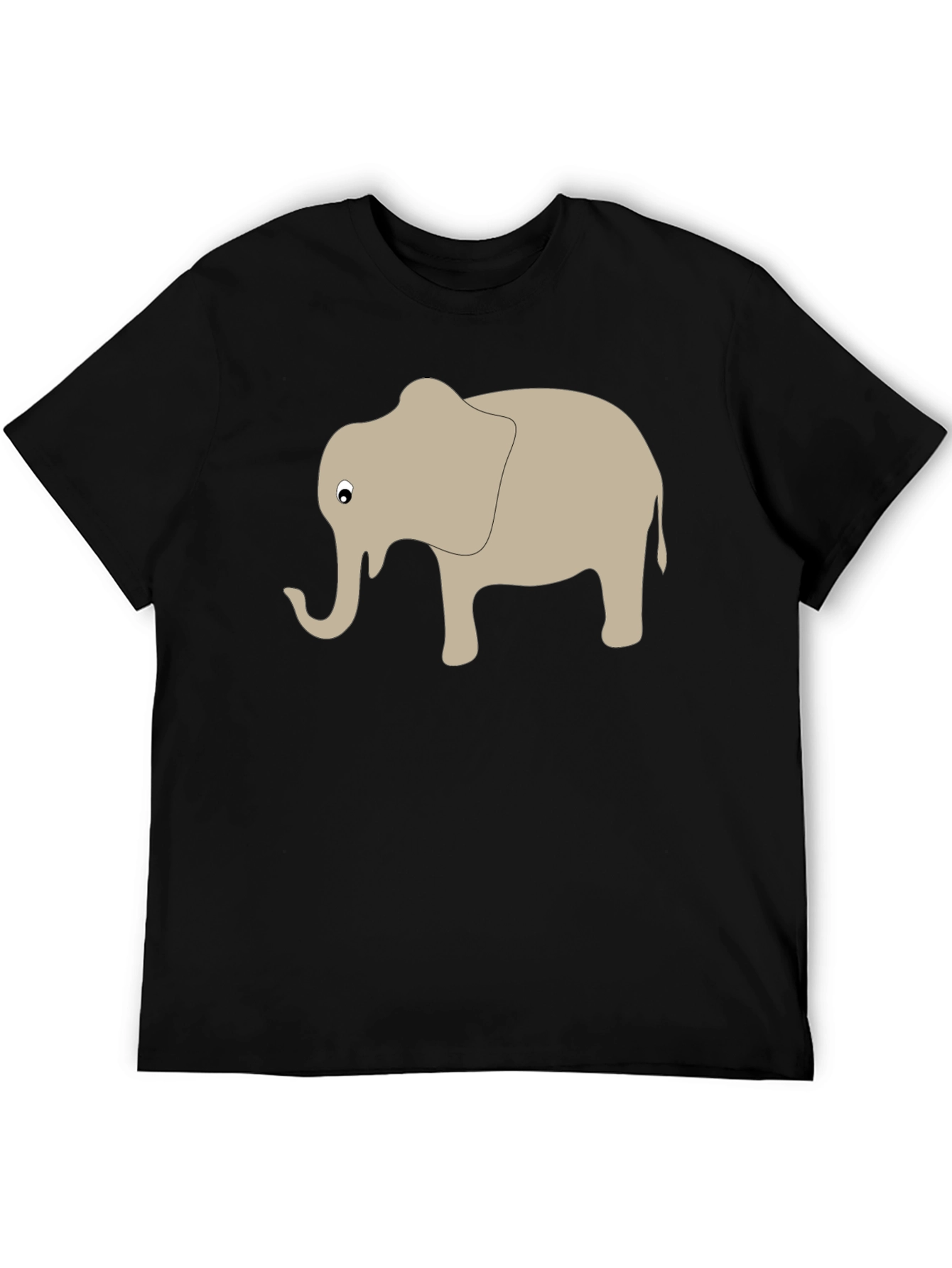 Elephant Graphic T-Shirt - Soft Cotton Blend