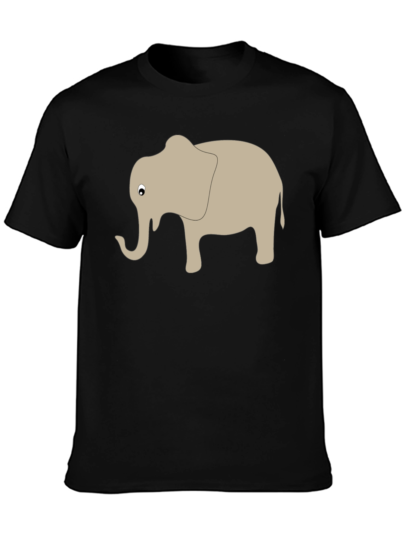 Elephant Graphic T-Shirt - Soft Cotton Blend