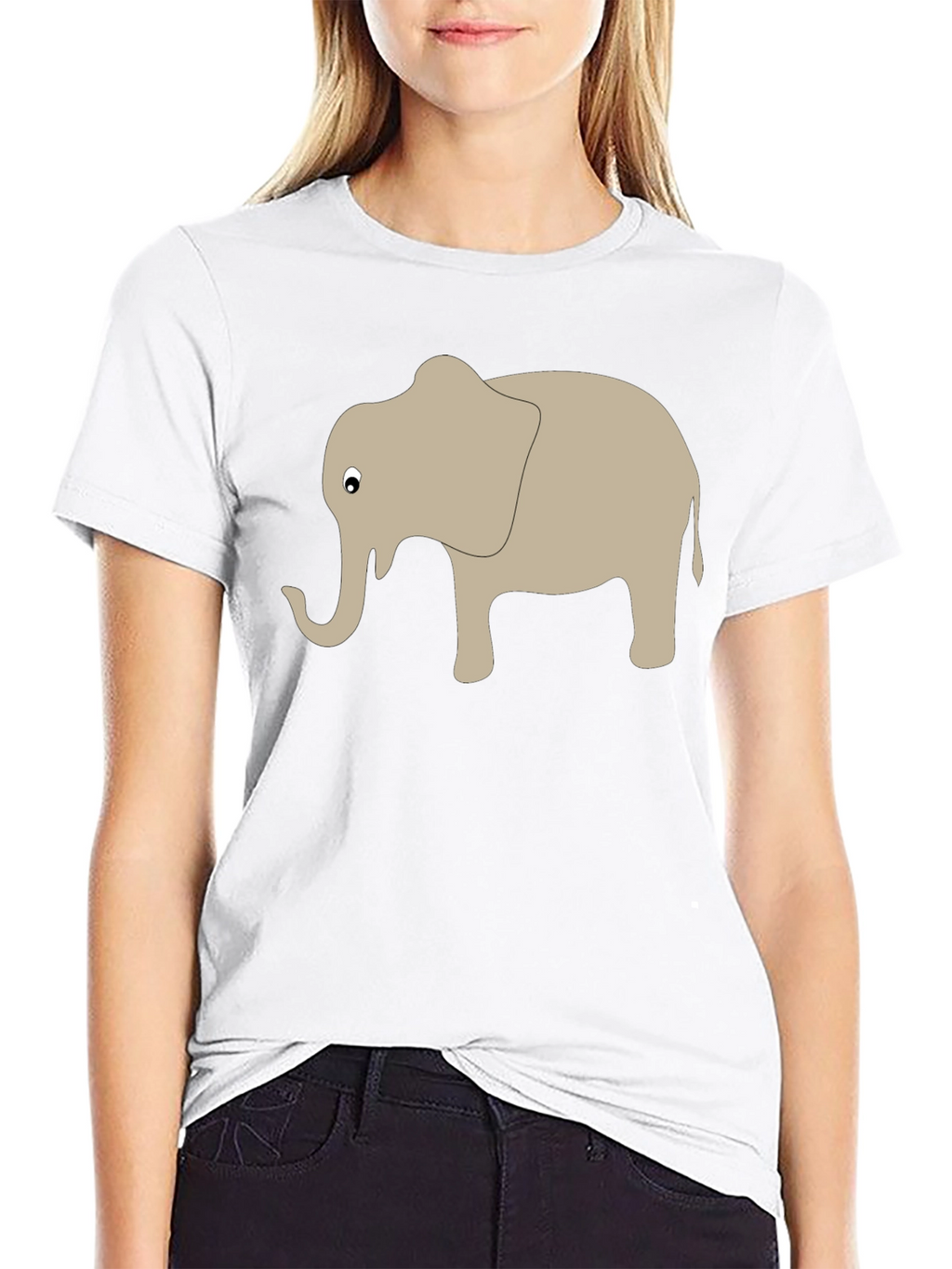 Elephant Graphic T-Shirt - Soft Cotton Blend