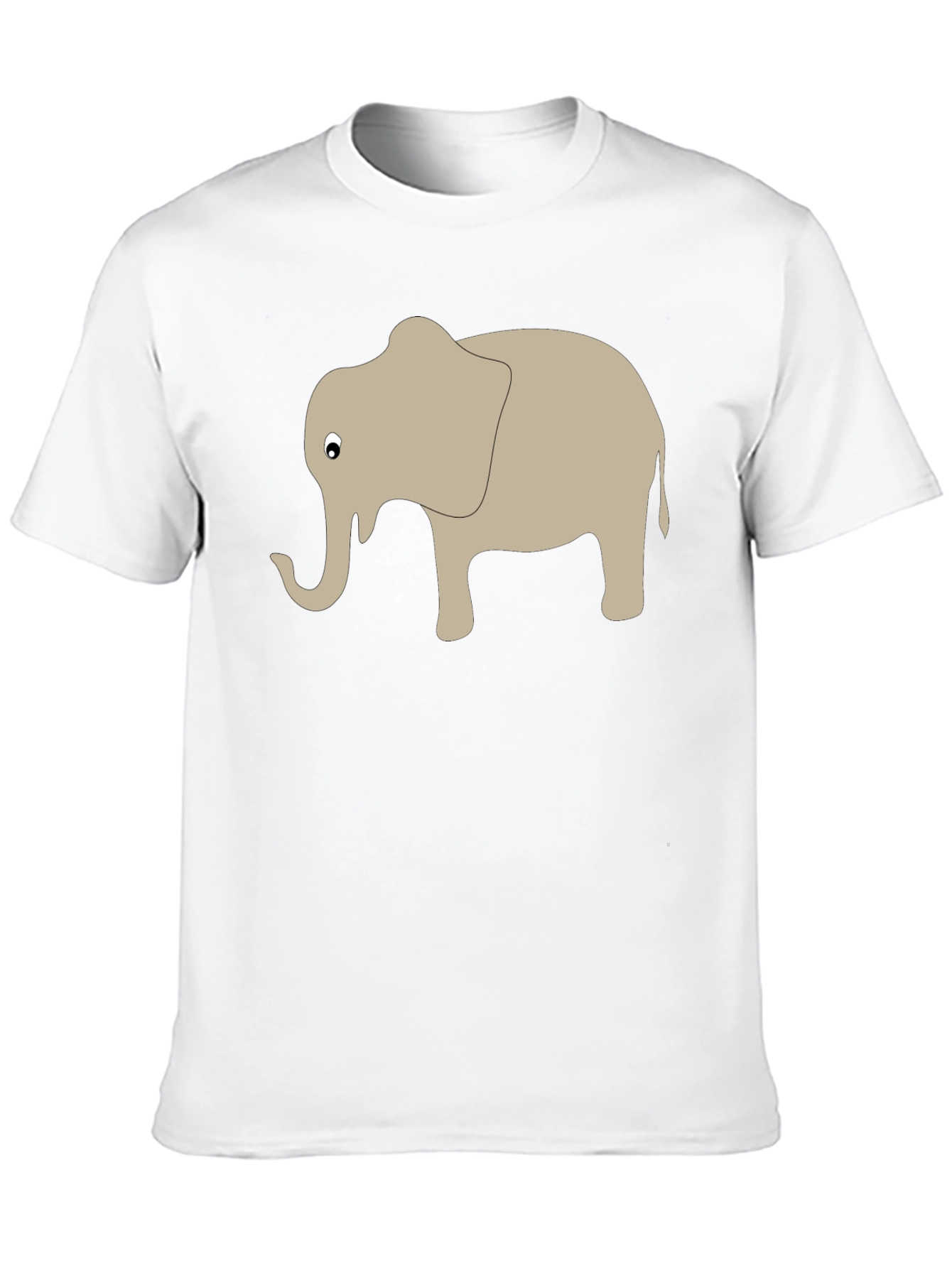 Elephant Graphic T-Shirt - Soft Cotton Blend