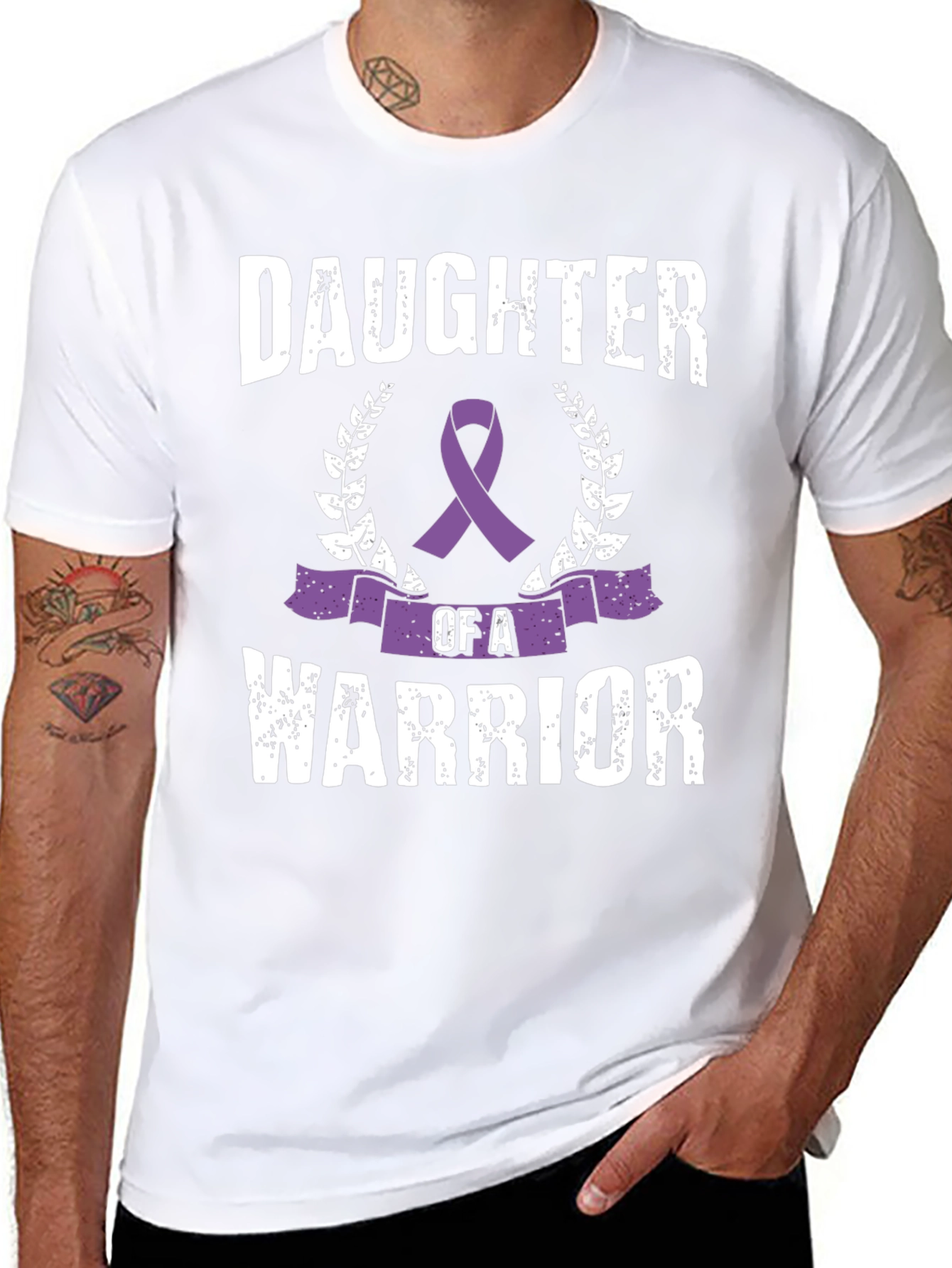 Daughter of a Warrior Awareness T-Shirt