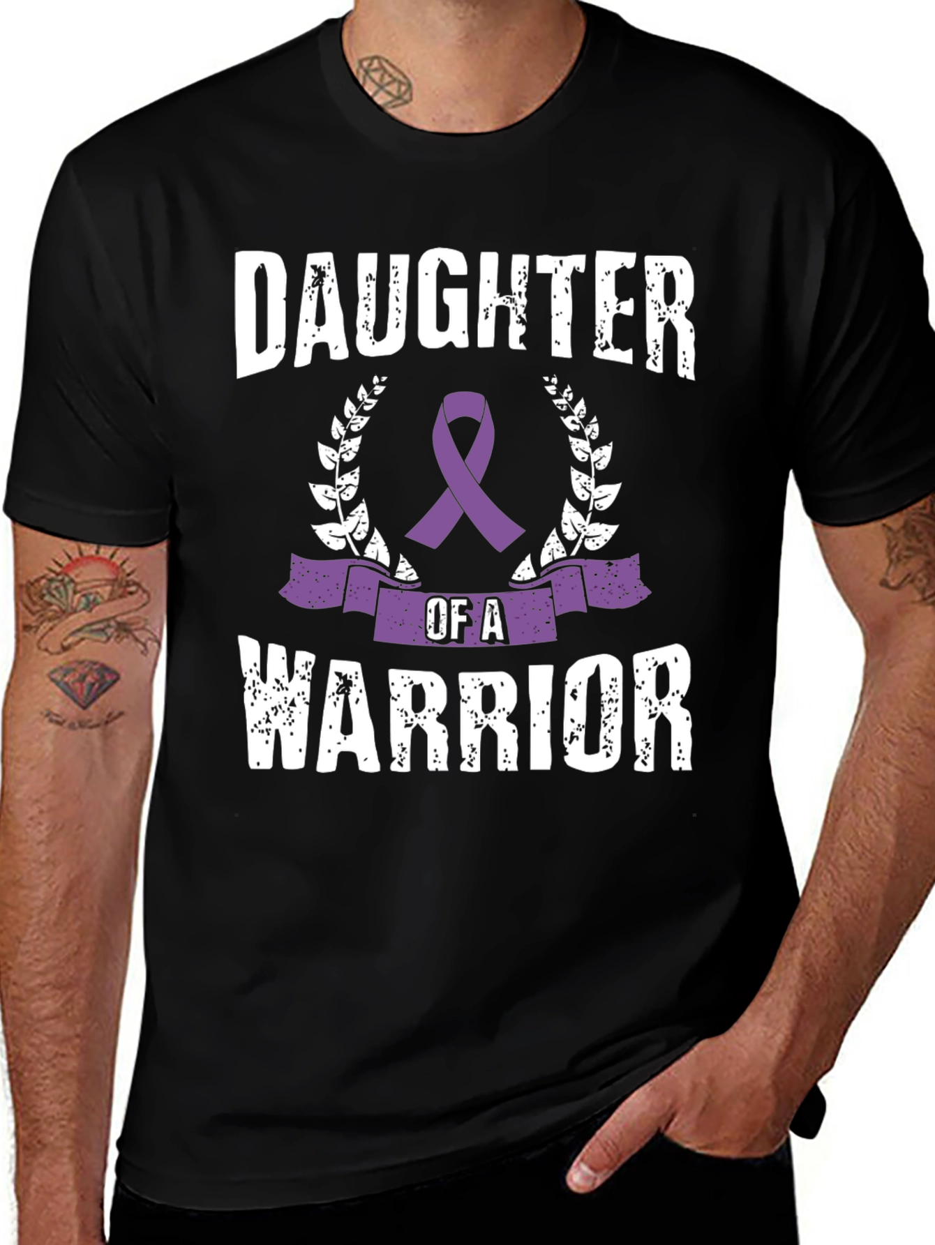 Daughter of a Warrior Awareness T-Shirt