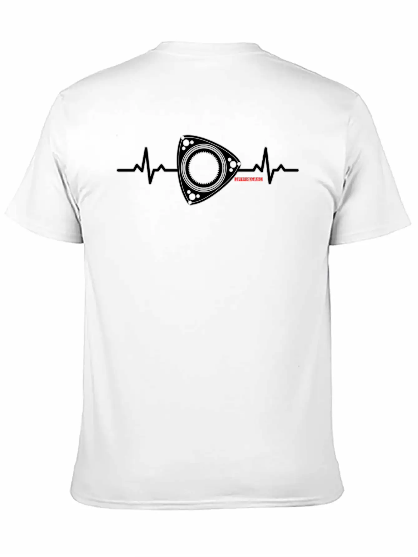 Rx8 Rx7 Heart Beat Dark Classic Fit Graphic Tee For Daily Comfort – Unisex Cotton Shirt