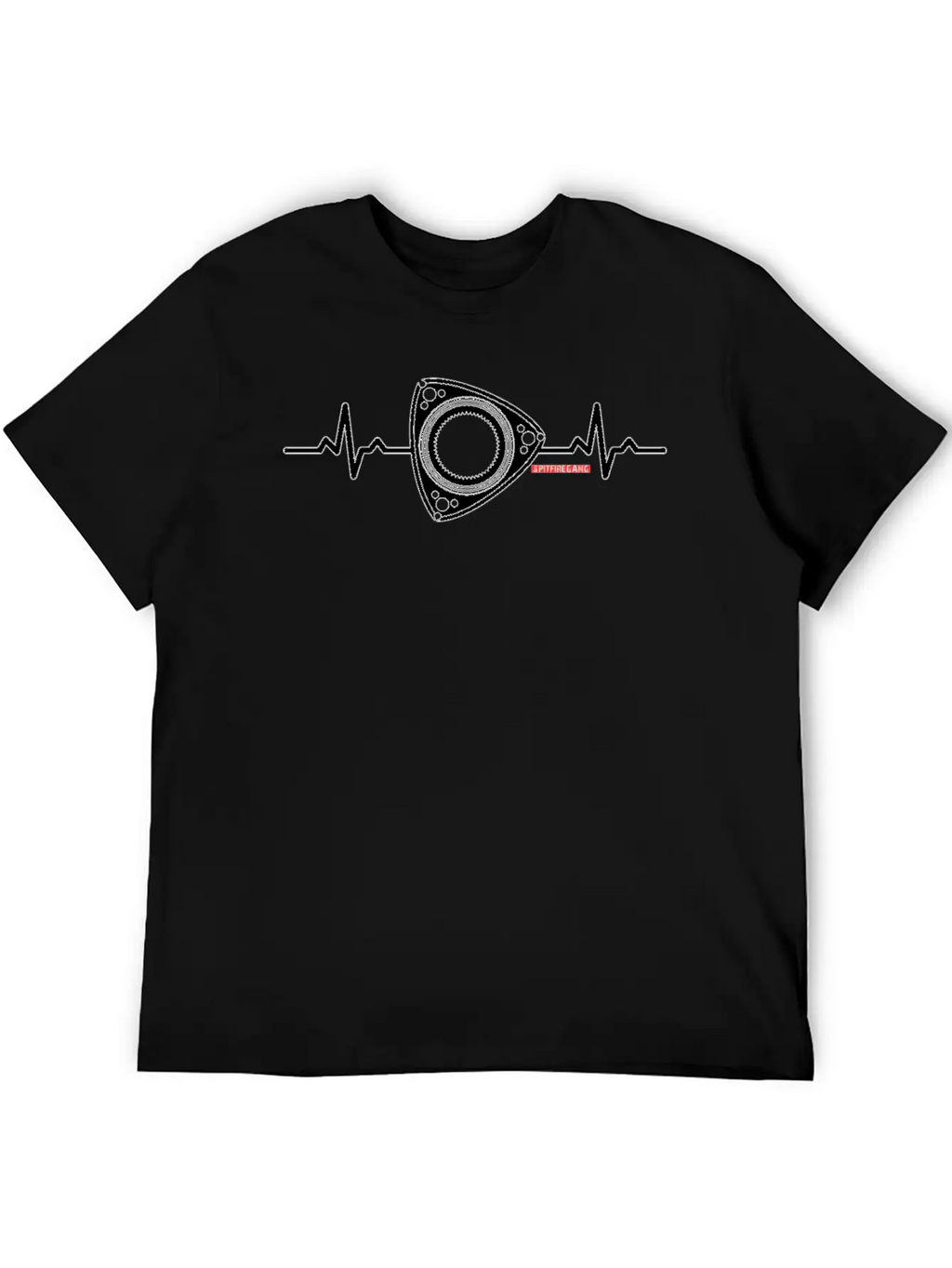 Rx8 Rx7 Heart Beat Dark Classic Fit Graphic Tee For Daily Comfort – Unisex Cotton Shirt