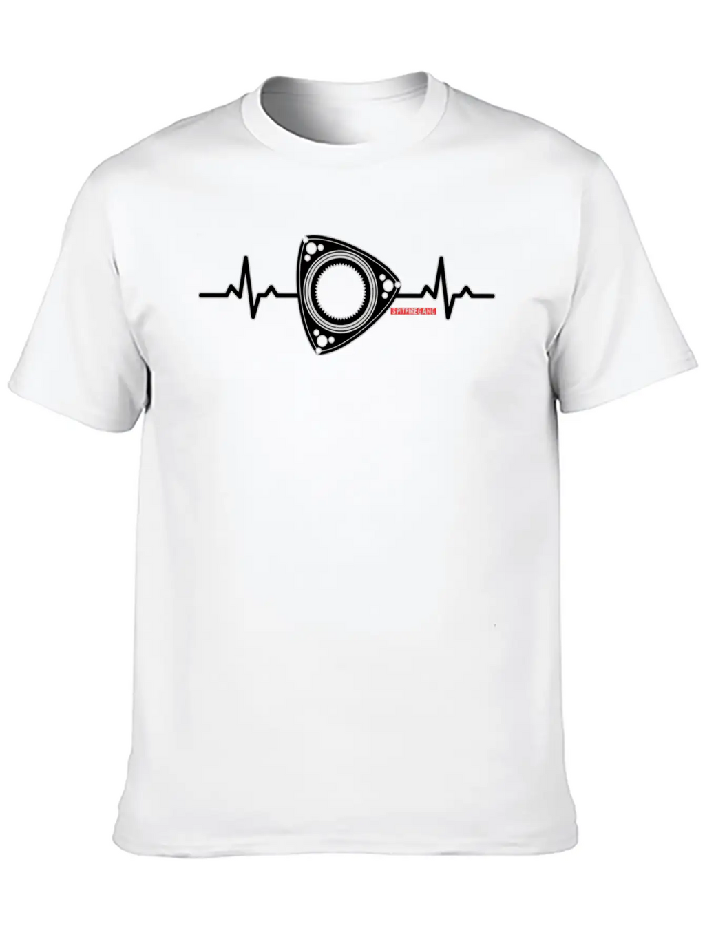 Rx8 Rx7 Heart Beat Dark Classic Fit Graphic Tee For Daily Comfort – Unisex Cotton Shirt