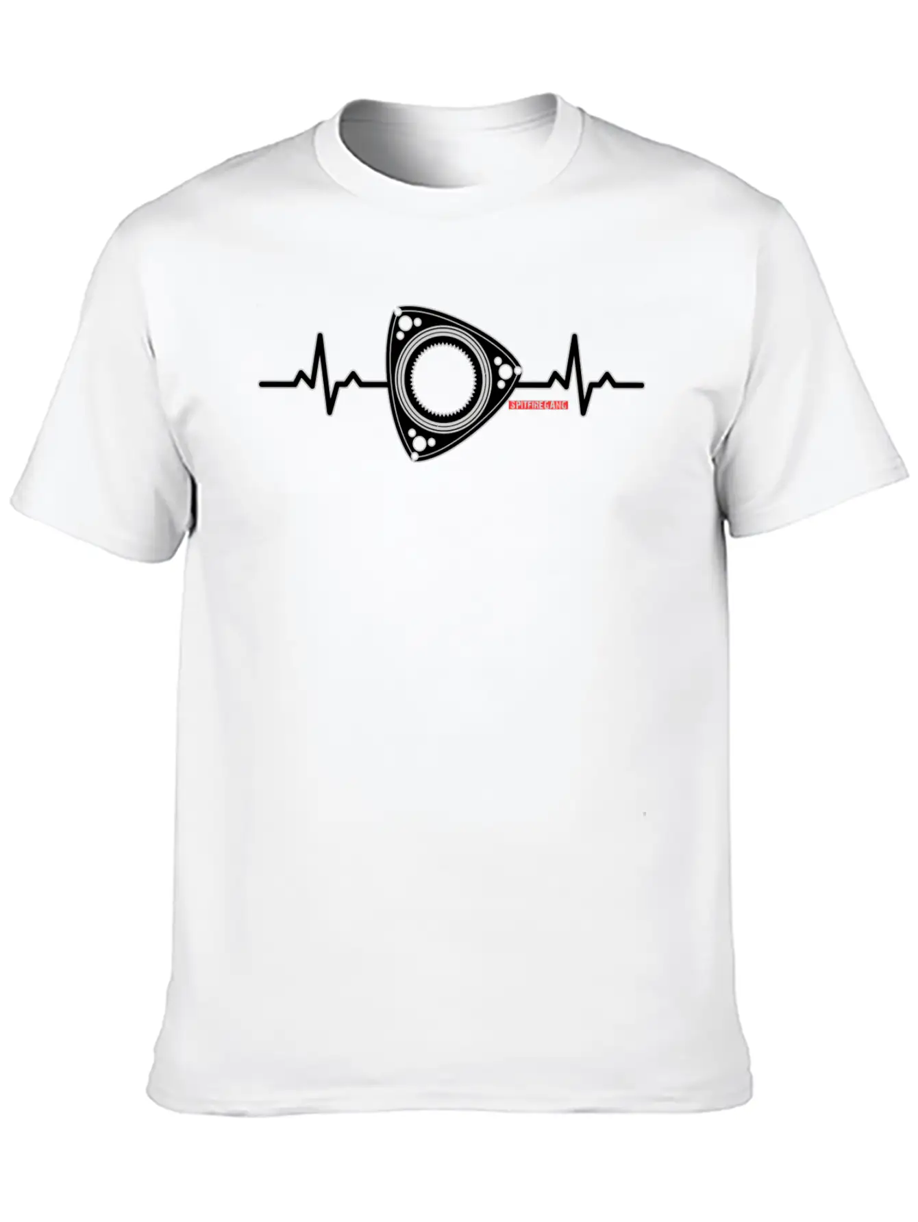 Rx8 Rx7 Heart Beat Dark Classic Fit Graphic Tee For Daily Comfort – Unisex Cotton Shirt