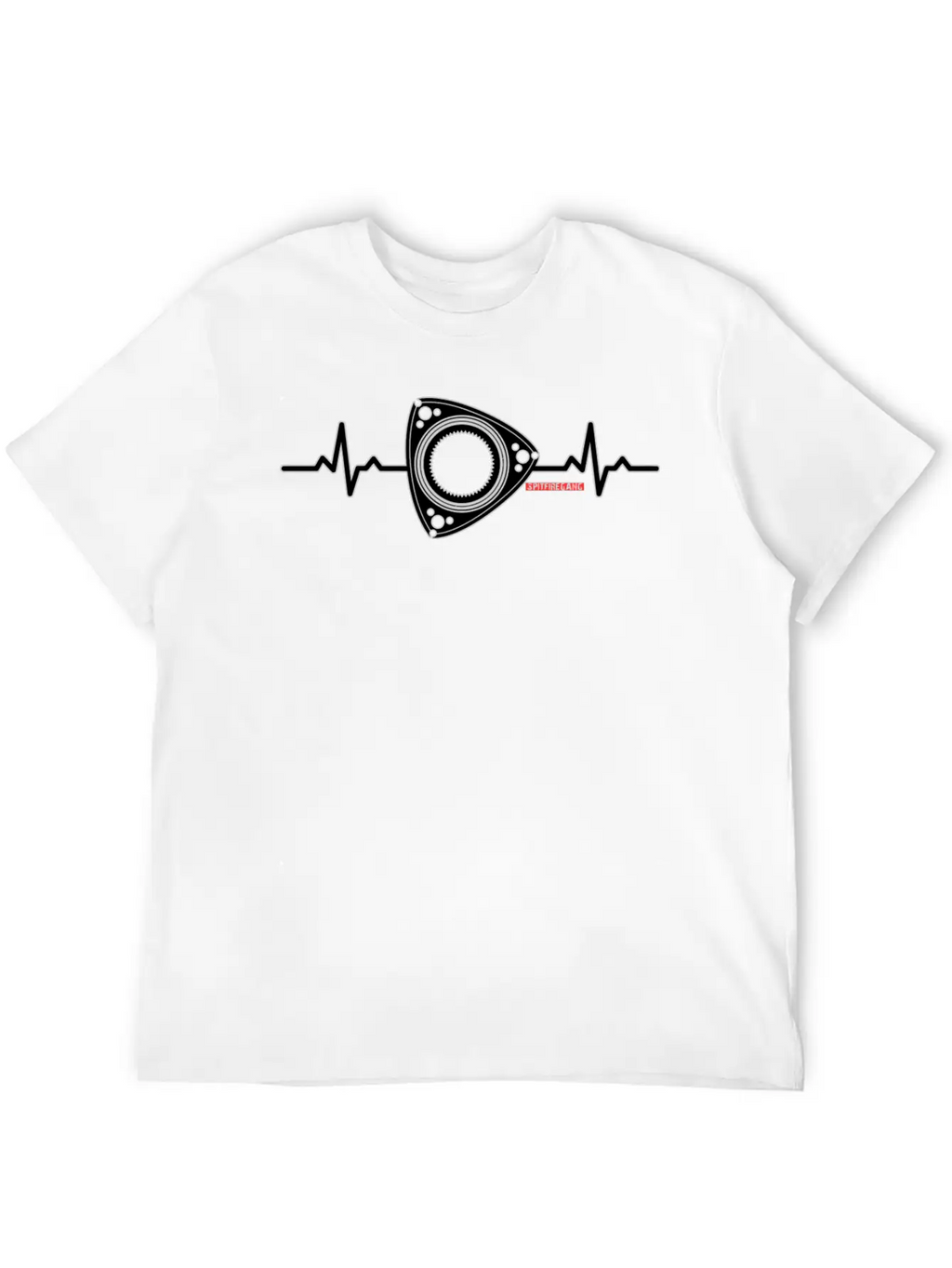Rx8 Rx7 Heart Beat Dark Classic Fit Graphic Tee For Daily Comfort – Unisex Cotton Shirt