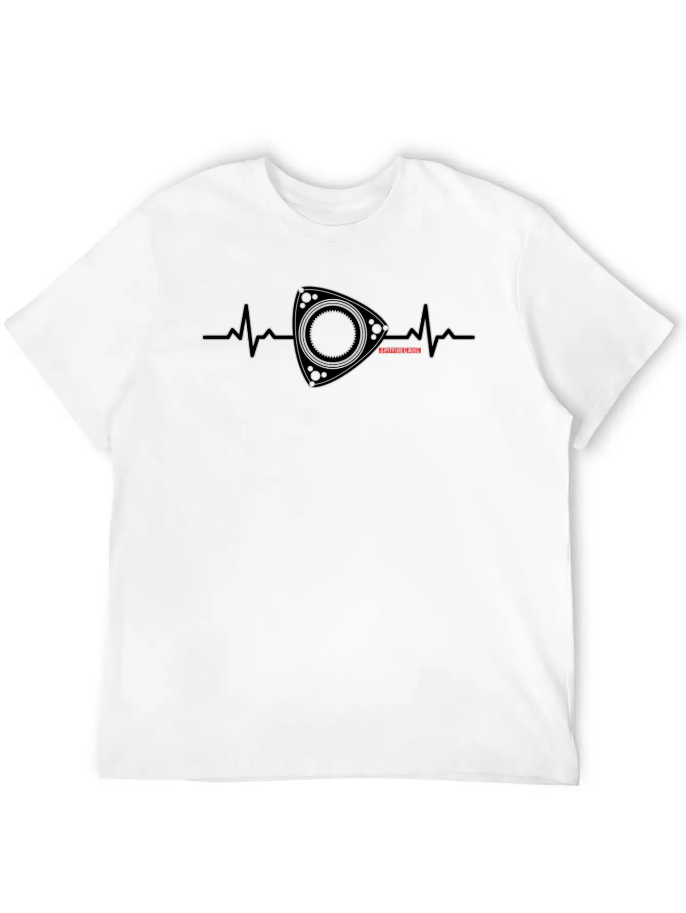 Rx8 Rx7 Heart Beat Dark Classic Fit Graphic Tee For Daily Comfort – Unisex Cotton Shirt