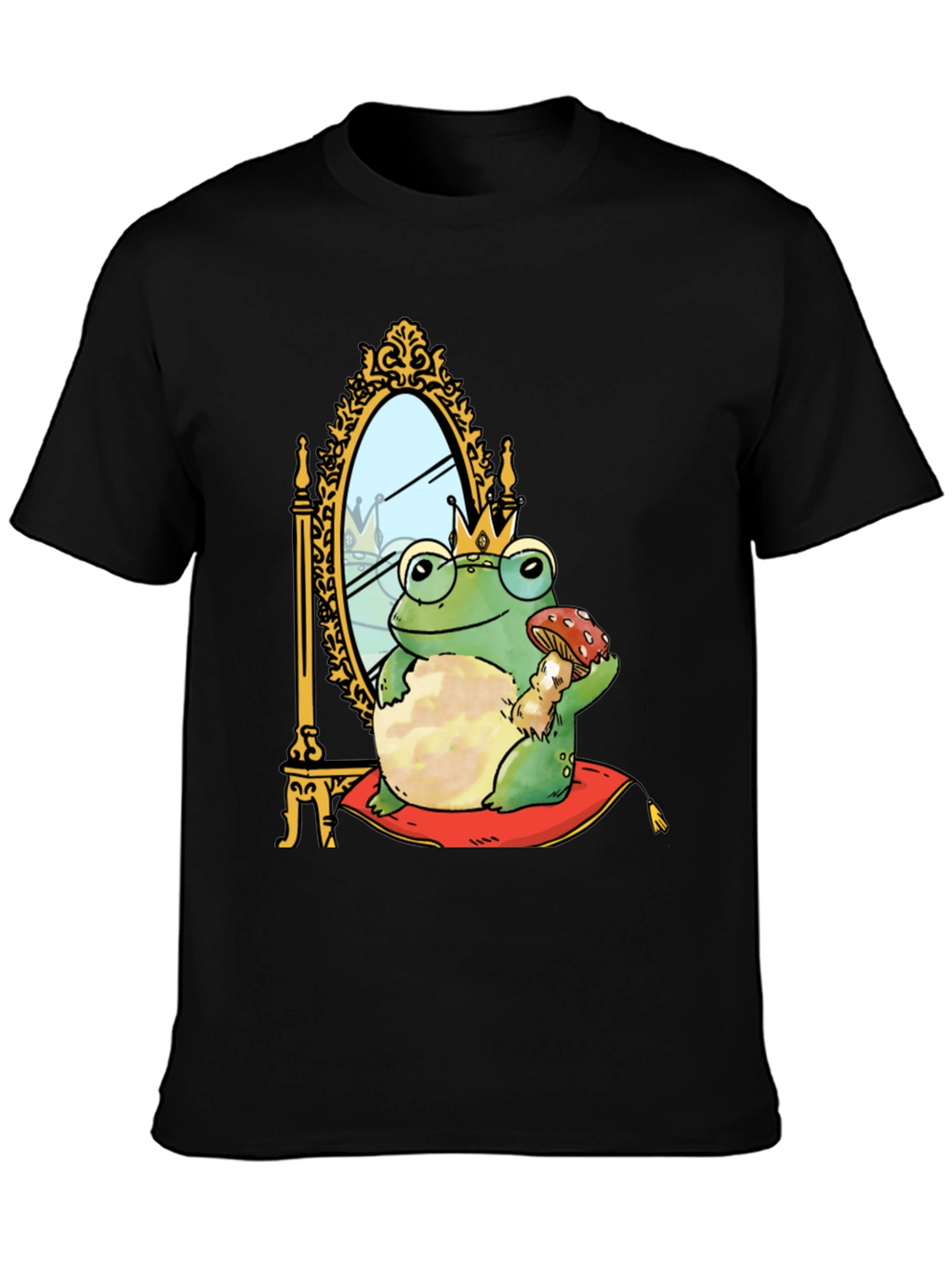 Frog Prince T-Shirt - Enchanted Mirror Design