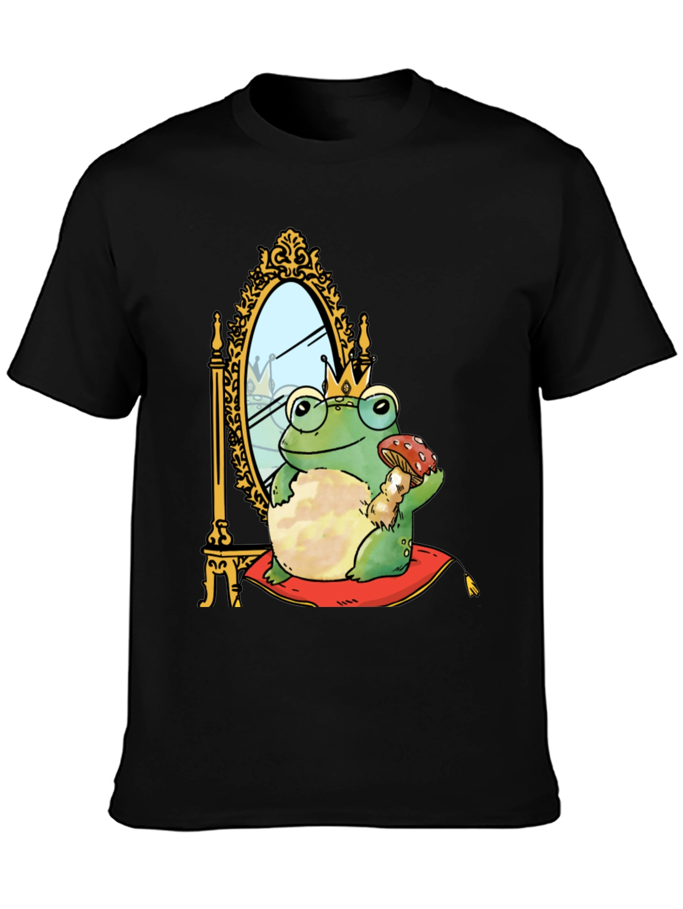 Frog Prince T-Shirt - Enchanted Mirror Design