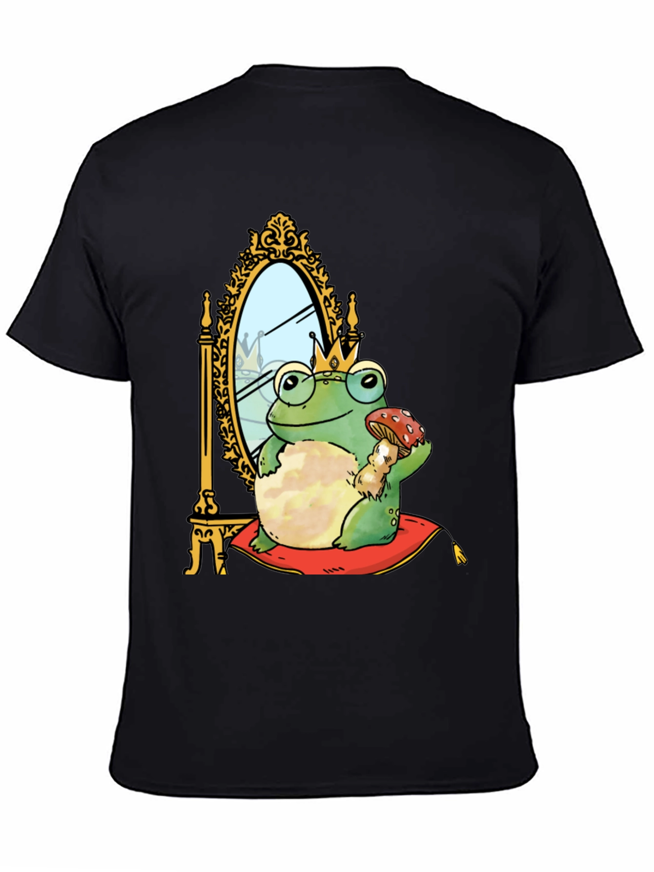 Frog Prince T-Shirt - Enchanted Mirror Design