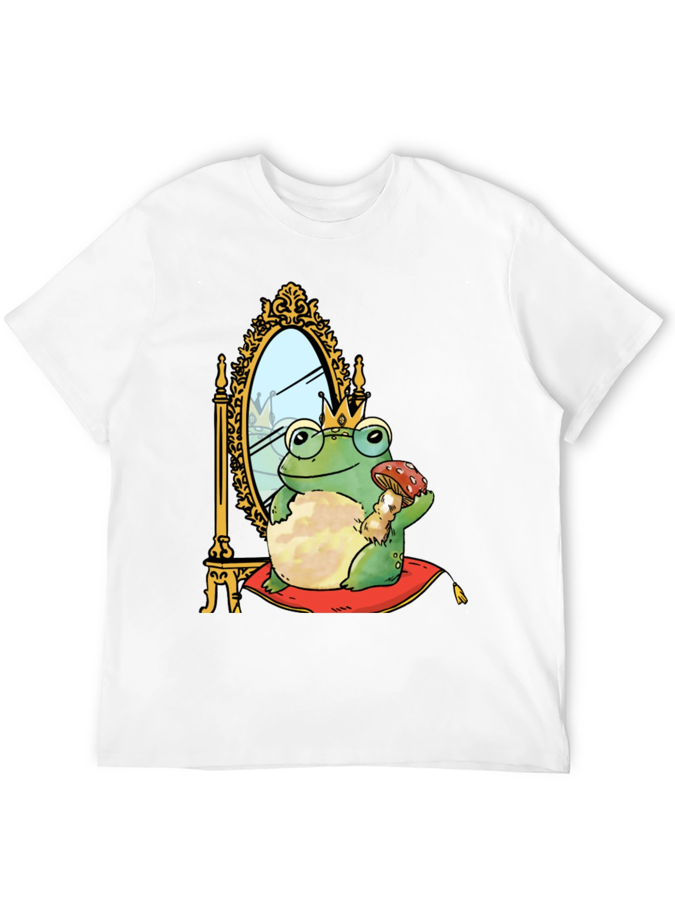 Frog Prince T-Shirt - Enchanted Mirror Design