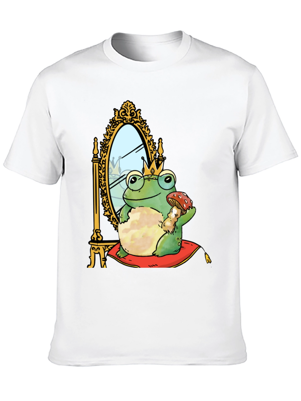 Frog Prince T-Shirt - Enchanted Mirror Design